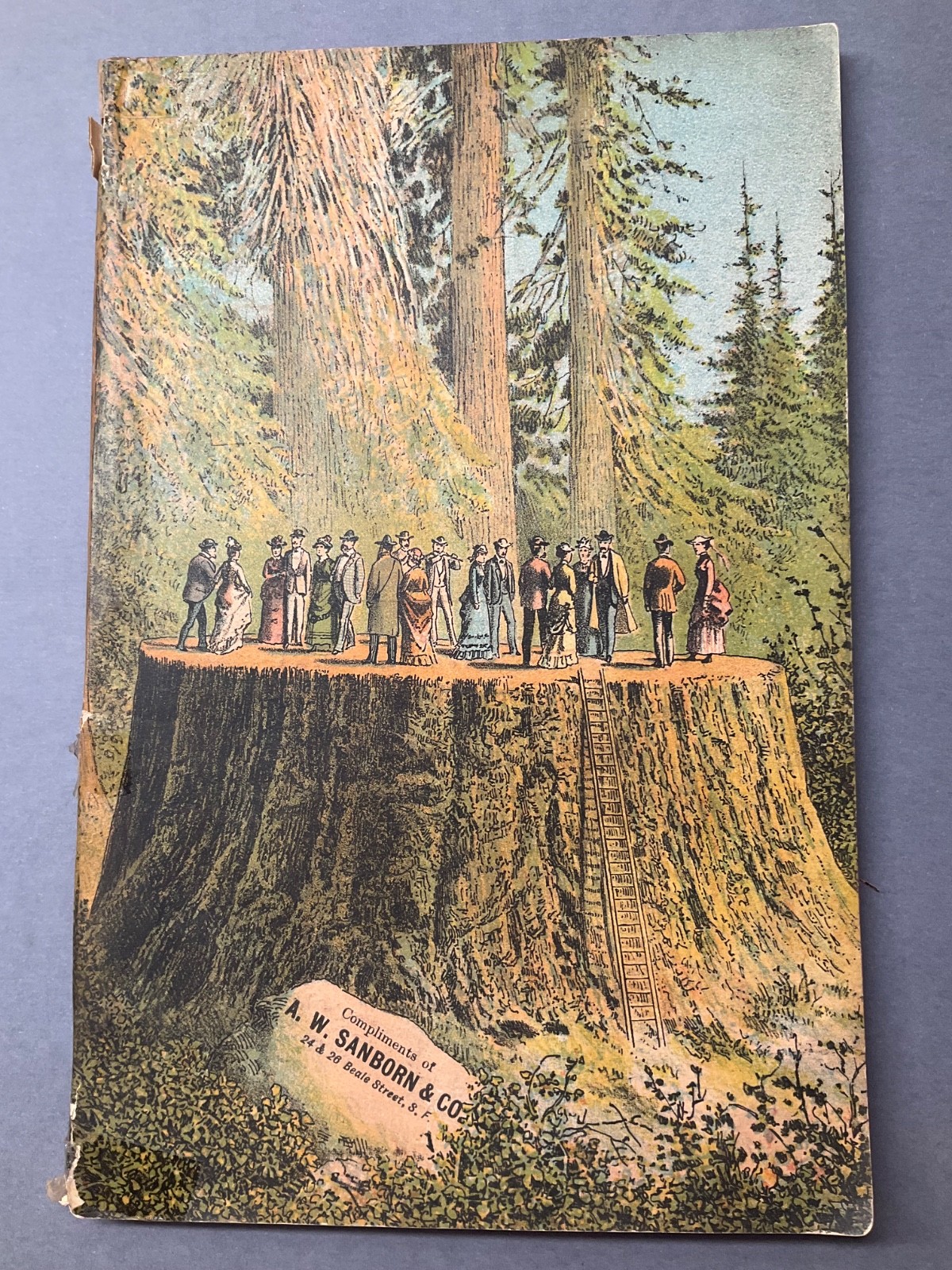1883 booklet BEAUTIES OF CALIFORNIA Griswold - Yosemite San Francisco in color 1883 booklet BEAUTIES OF CALIFORNIA Griswold - Yosemite San Francisco in color