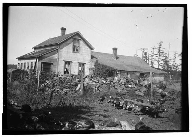 Oak Harbor Whidbey Island Washington Major Granville O. Haller House 1900s
