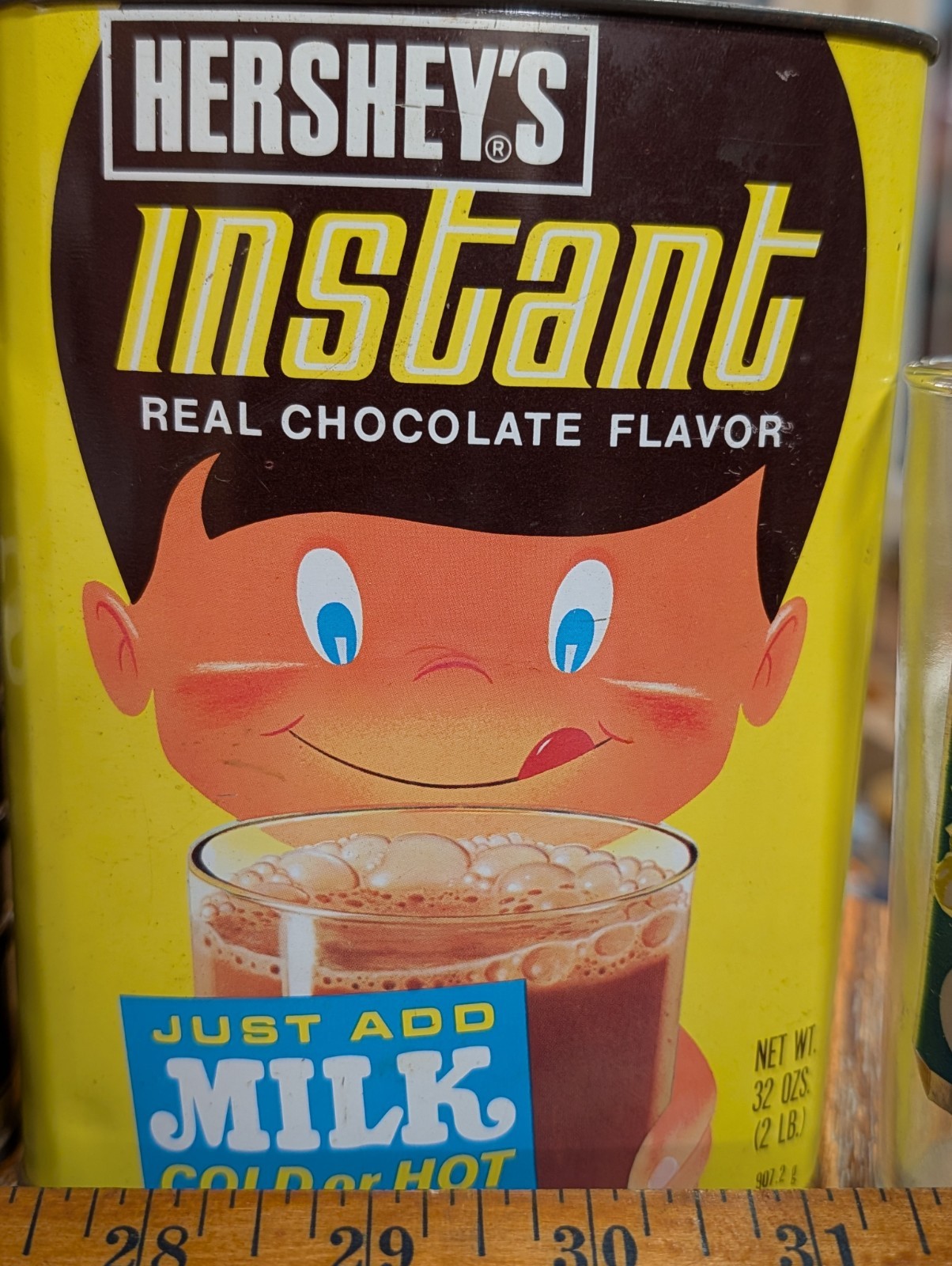 Hershey's Vintage Instant Real Chocolate Flavor Tin