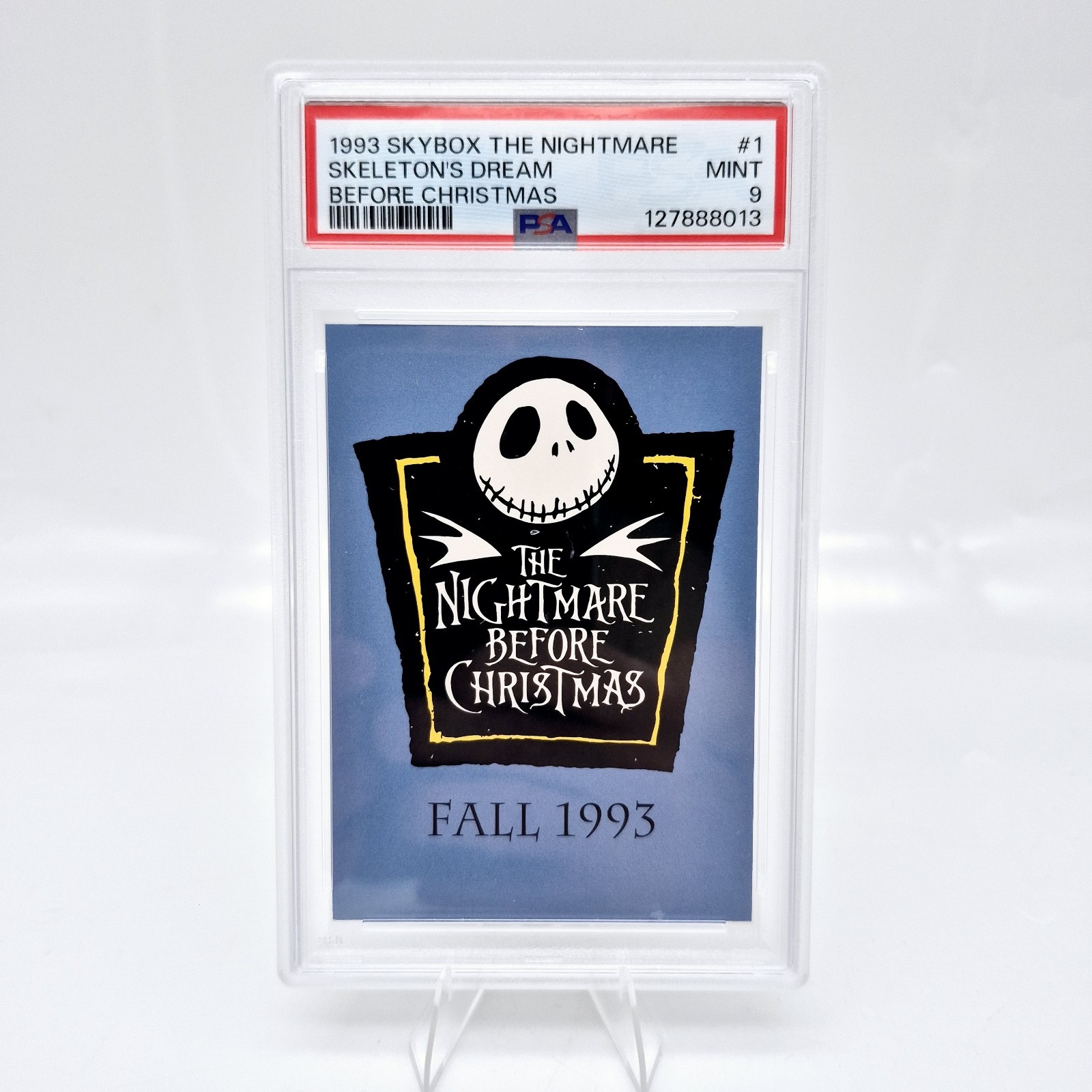 1993 SkyBox Nightmare Before Christmas #1 Title Card PSA 9 Pop 1 None Higher 