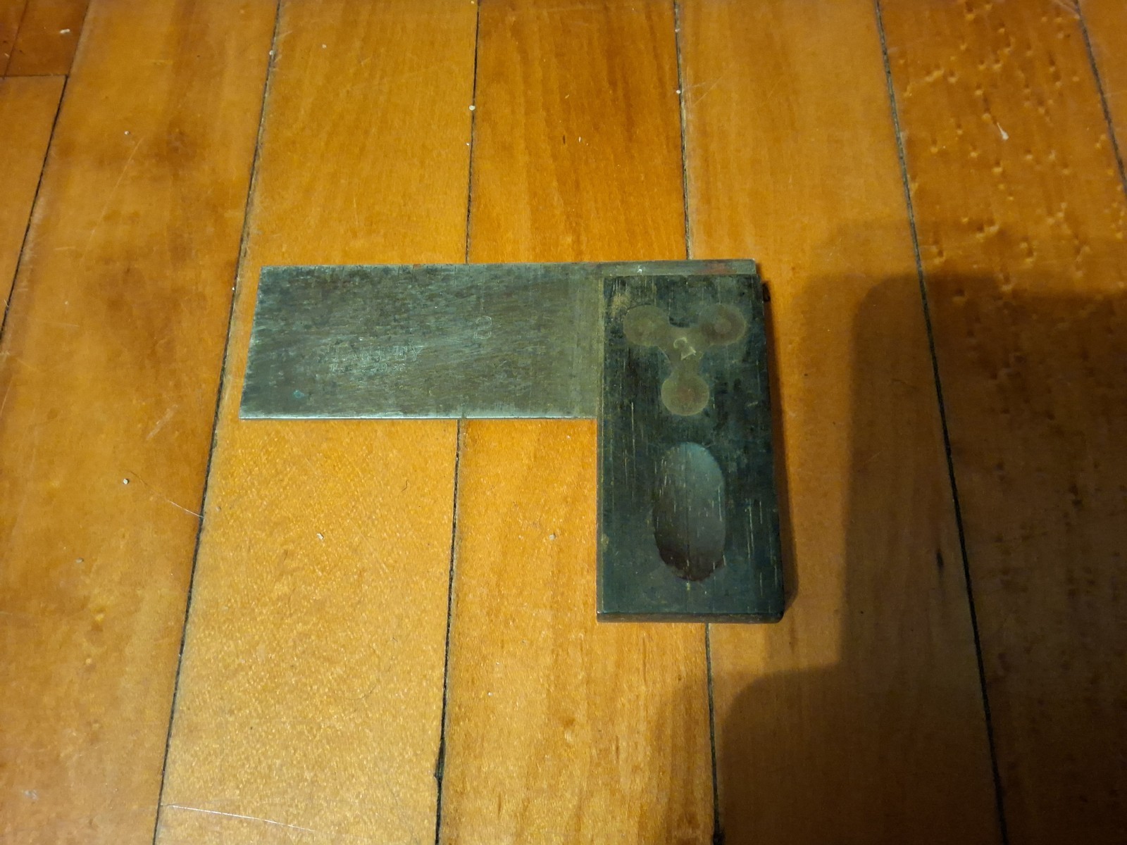 Vintage Stanley Pat 12  29 1896 Rosewood & Brass 3