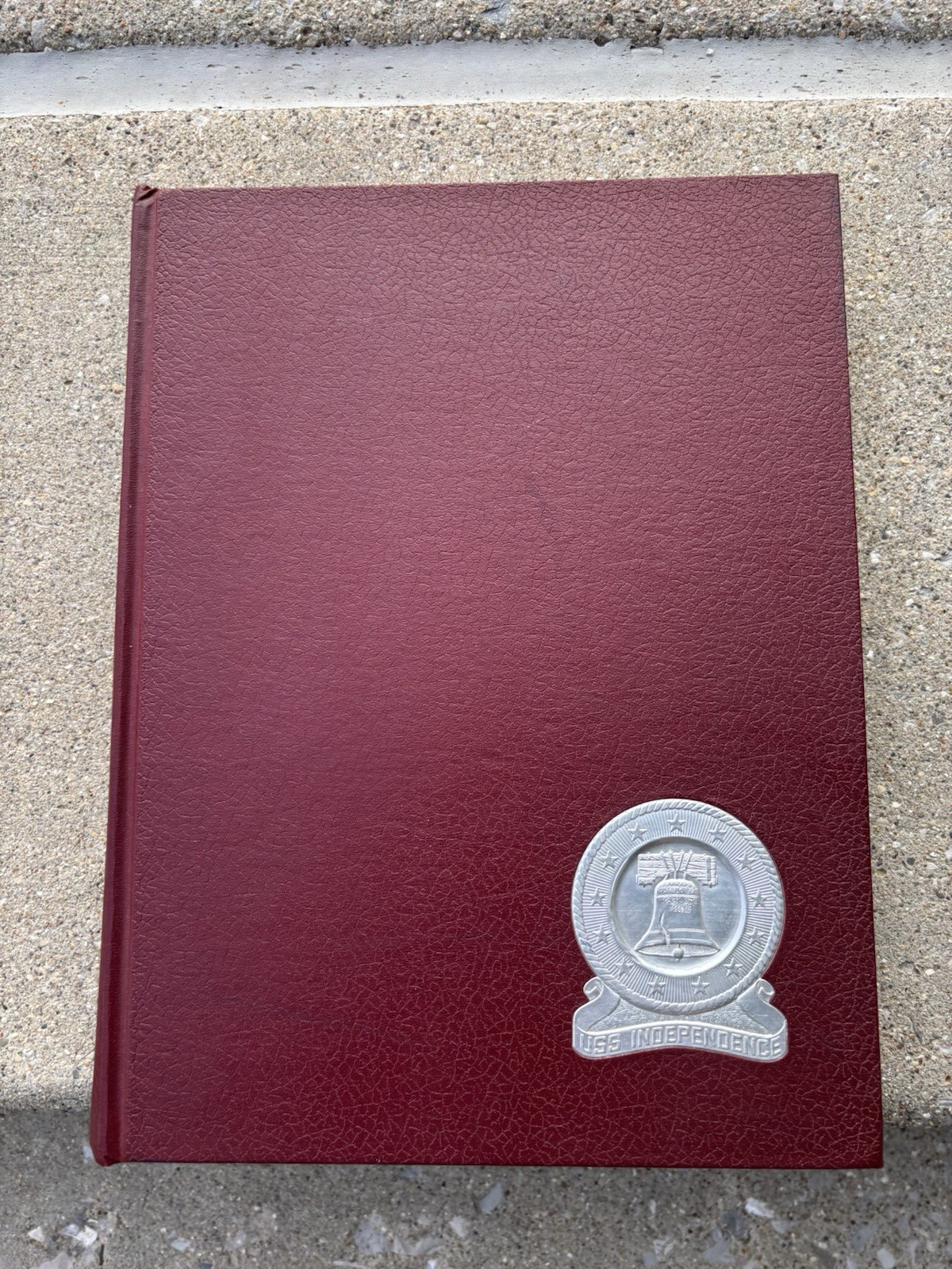 USS INDEPENDENCE CV62 1971-72 Mediterranean Cruise Crew's Log Book US Navy