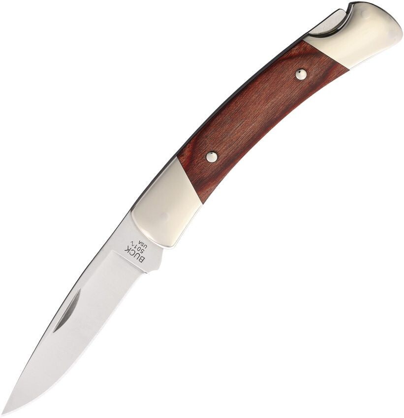 BUCK KNIFE - SQUIRE LOCKBACK - #501RWS - ROSEWOOD HANDLES - 3 3/4\
