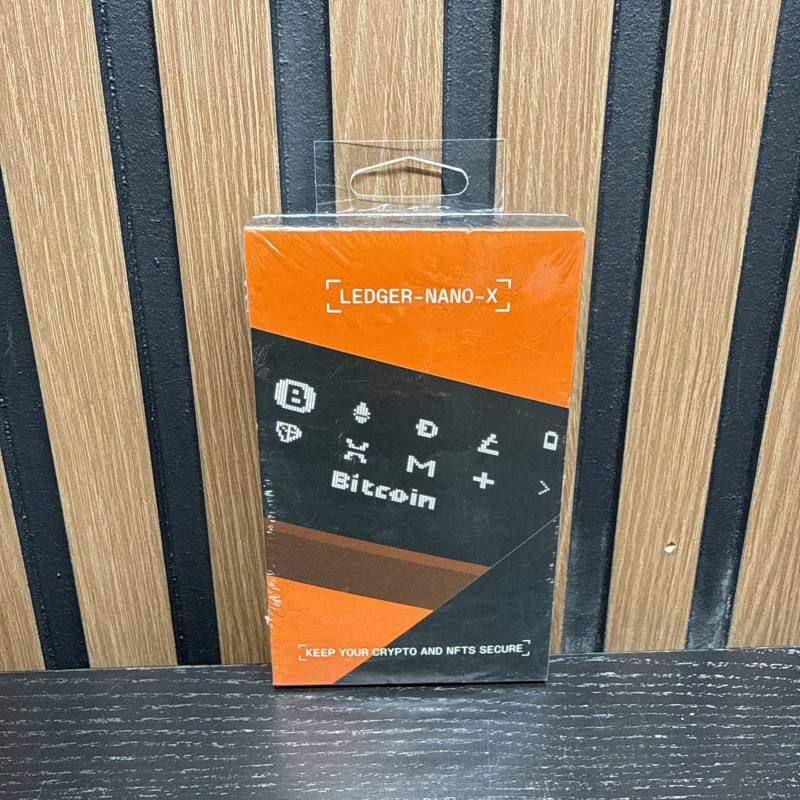 Ledger Nano X Crypto Hardware Wallet Bitcoin Cold Wallet Bluetooth Black New