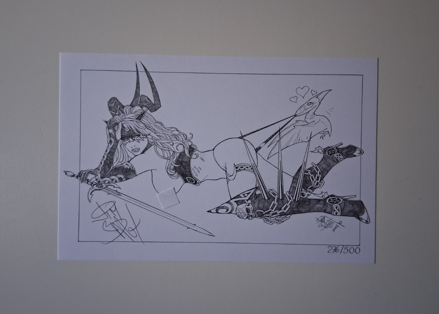 2014 Jim Balent's - TAROT: Witch of the Black Rose Signed Lithograph #276/500 2014 Jim Balent's - TAROT: Witch of the Black Rose Signed Lithograph #276/500