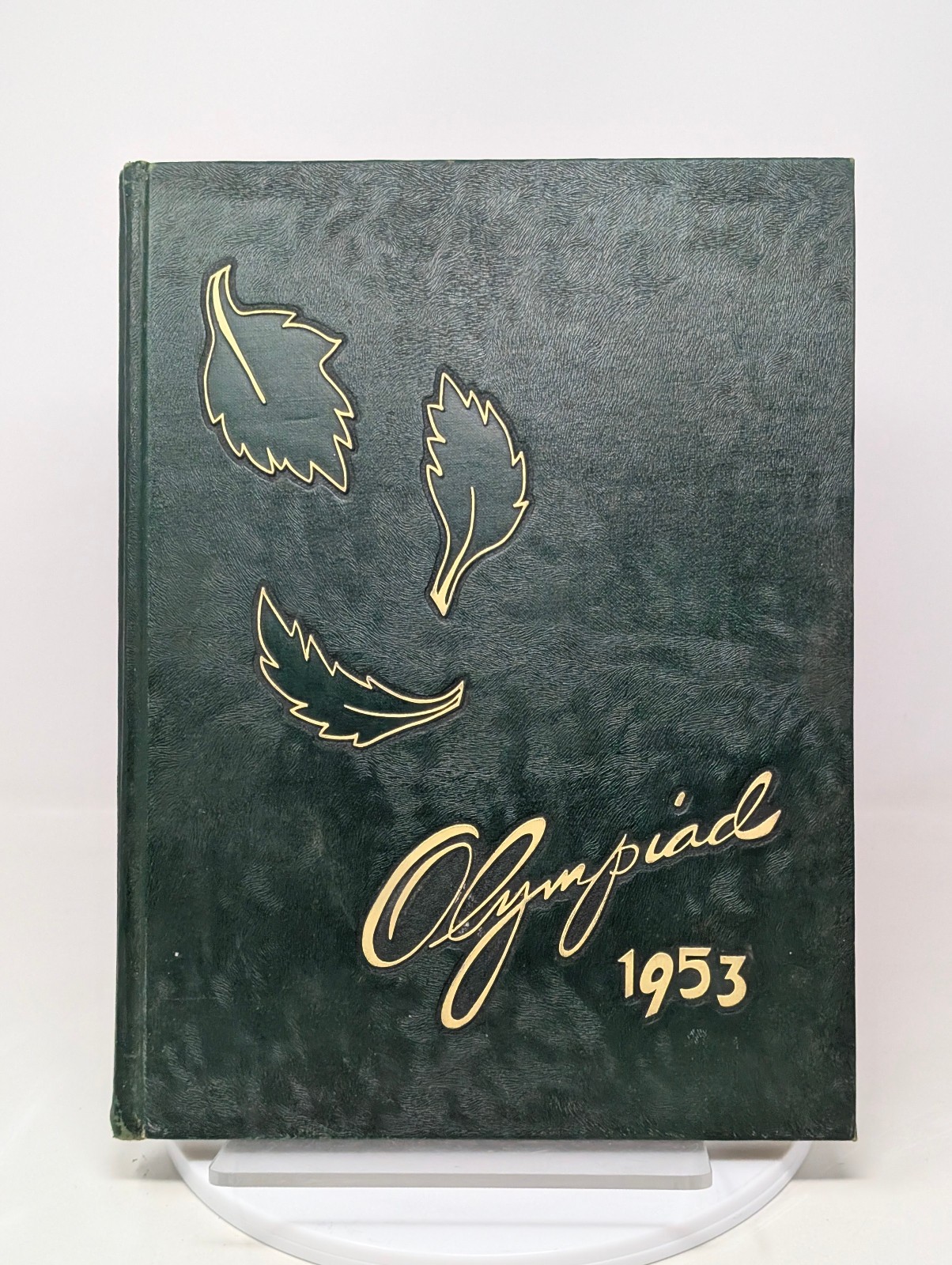 Yearbook, William Winlock Miller High School, Olympia Washington, 1953, Olympiad