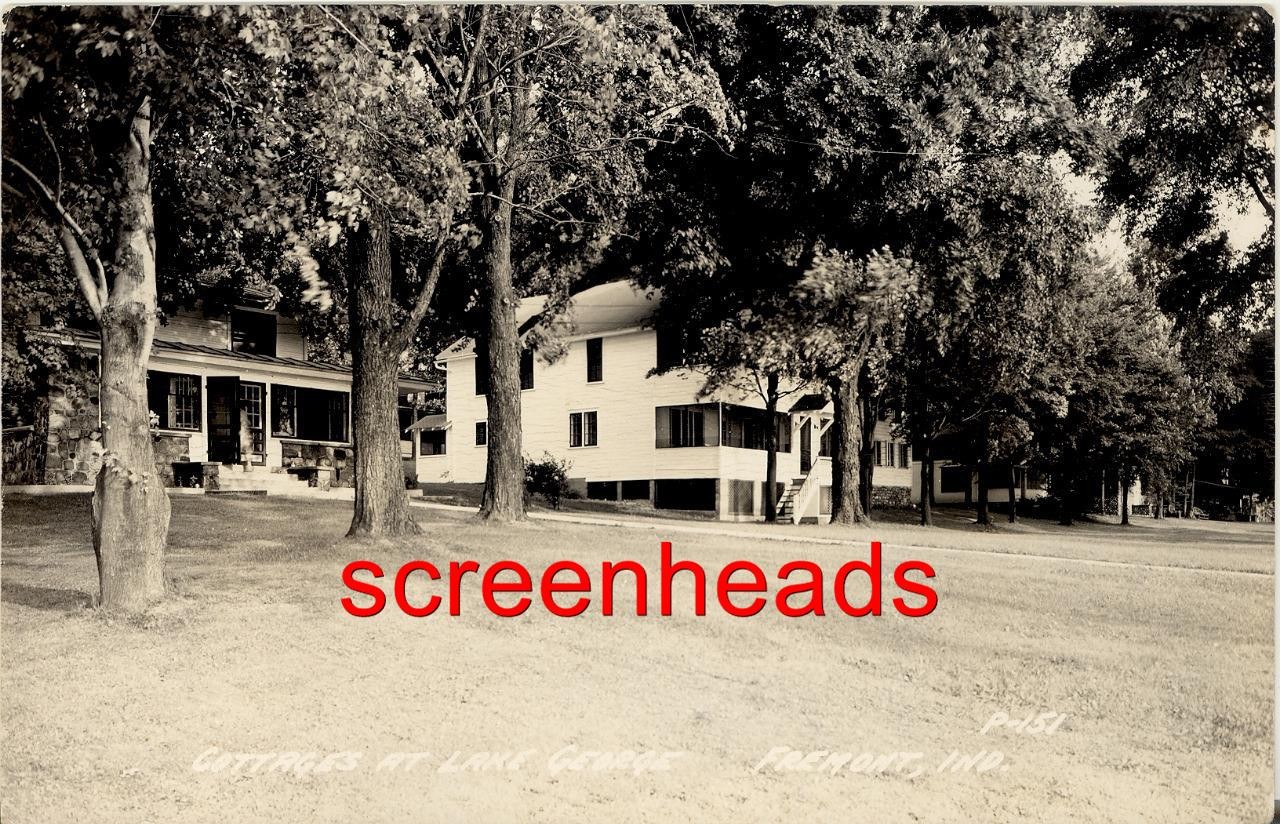 C1950 RPPC PHOTO FREMONT INDIANA \