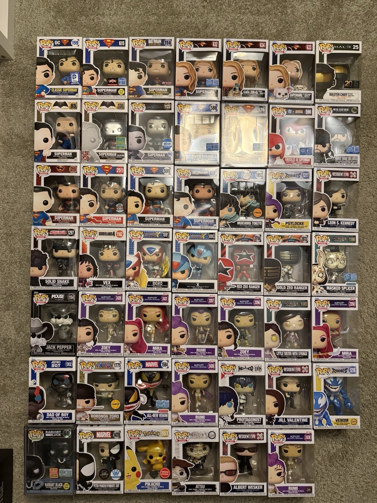 Funko Pop lot Of 48 chases, Limited, Exclusives, Common. PLEASE READ DESCRIPTION