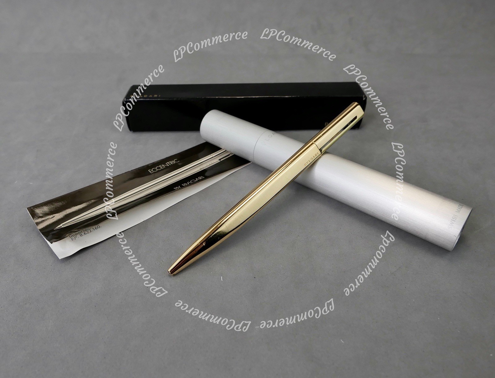BULGARI pen Eccentric gold box ballpoint pen design BVLGARI BULGARI pen Eccentric gold box ballpoint pen design BVLGARI