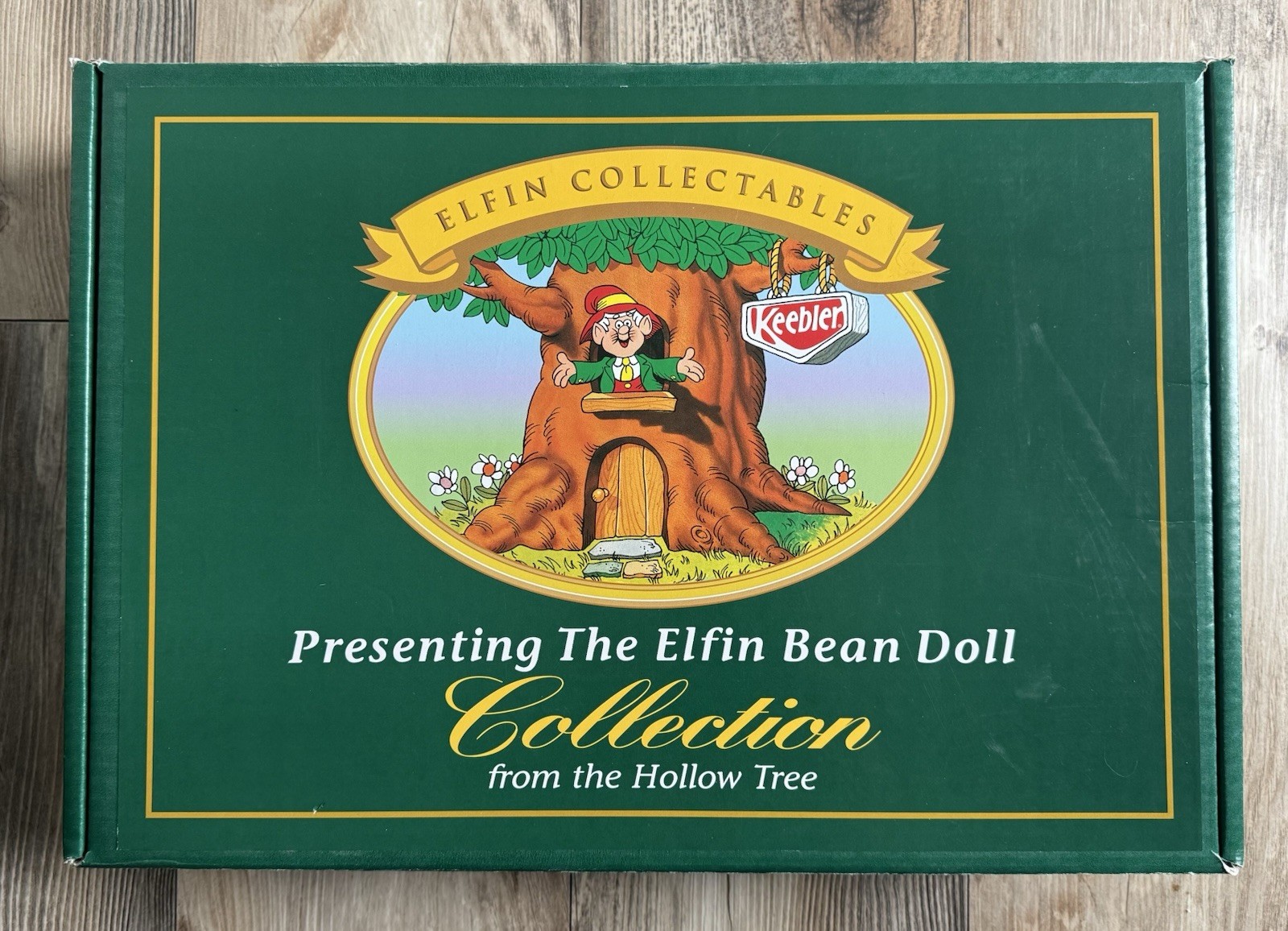 Keebler Elfin 4 Bean Doll Collection from the Hollow Tree 🌳 2000 First Edition