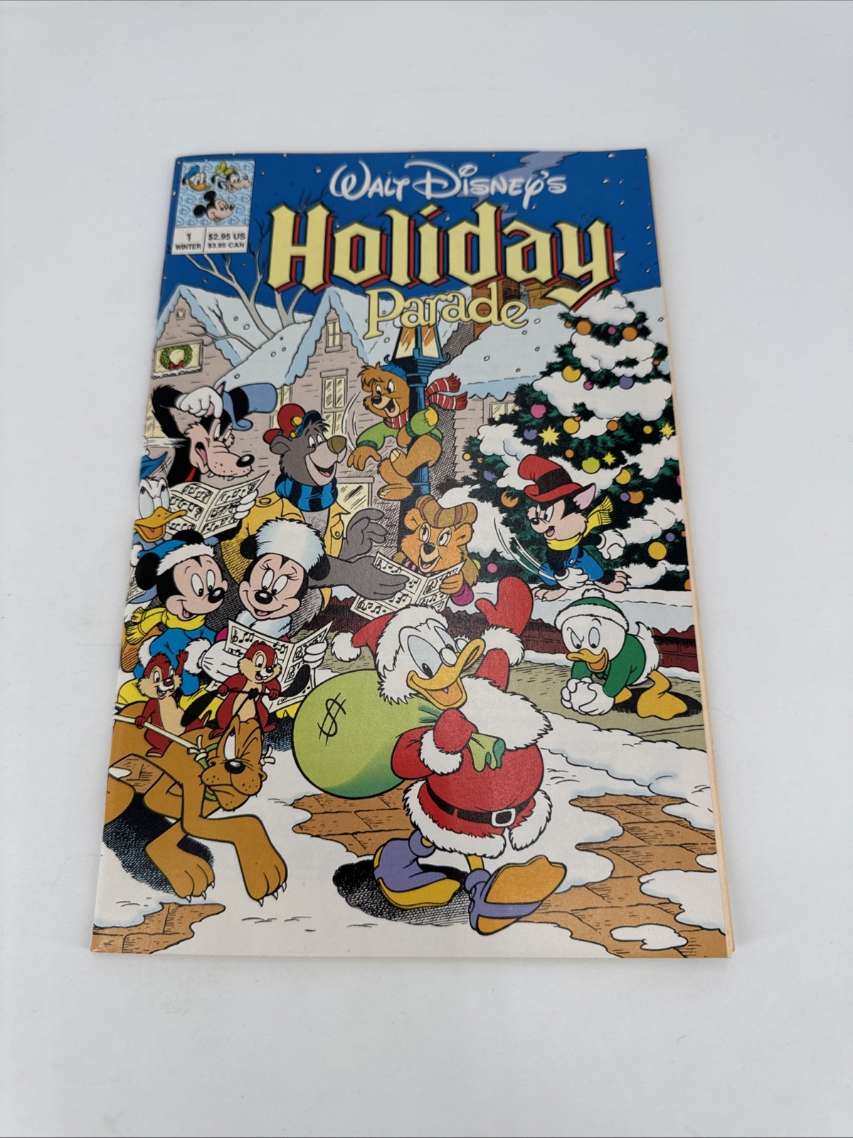COMIC WALT DISNEY’S HOLIDAY PARADE #1 (Carl Barks, Disney Comics) 1990