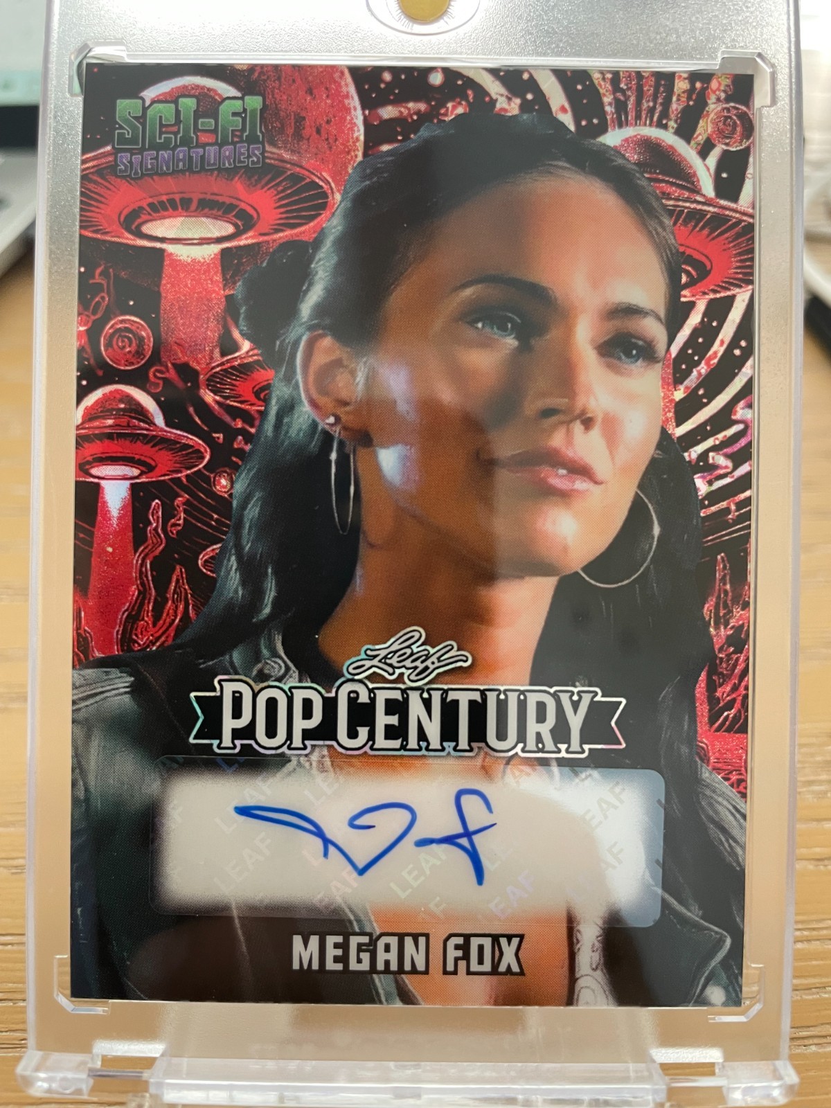 2025 Leaf Pop Century Sci-Fi Signatures Auto Megan Fox 1/1 2025 Leaf Pop Century Sci-Fi Signatures Auto Megan Fox 1/1