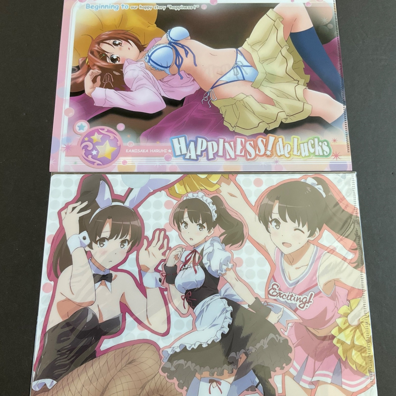 Clear File Lot x2 -  Happiness De Lucks Soenai Heroine - Anime Bikini Japan OOP