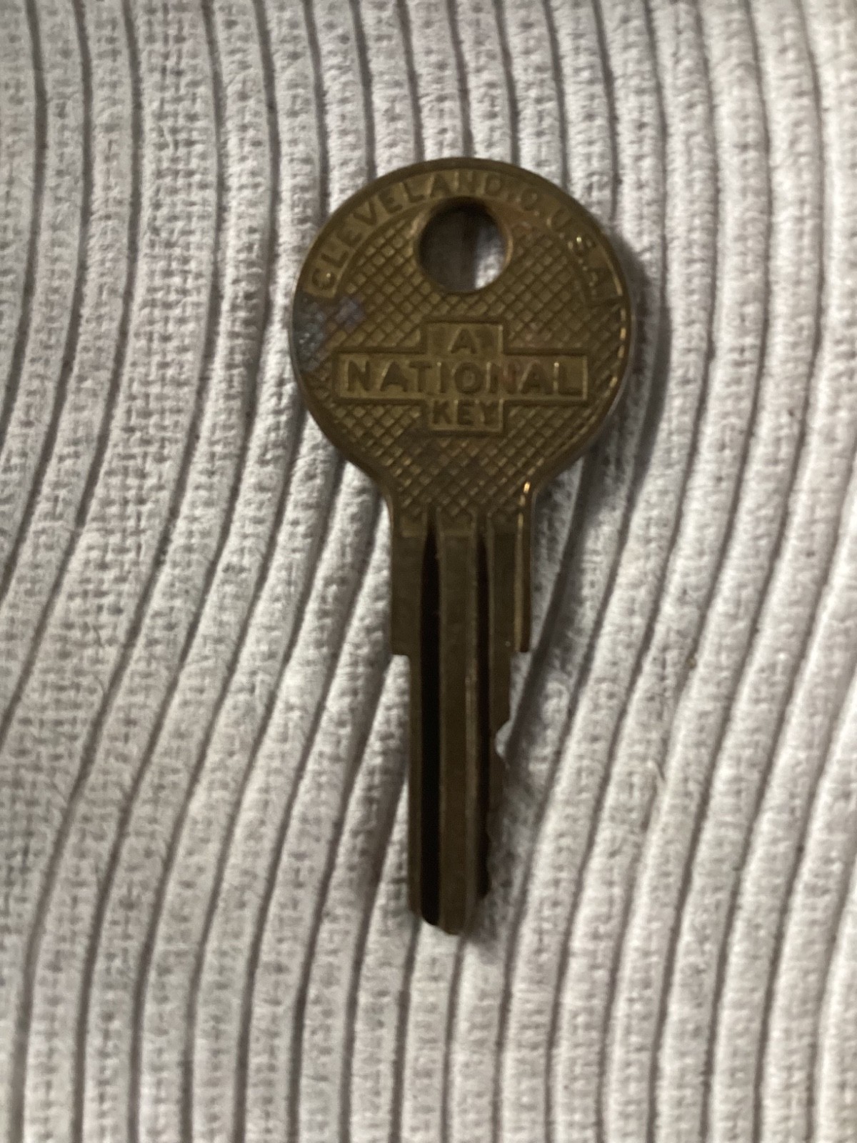 Vintage National Brass Key Replacement- Y12