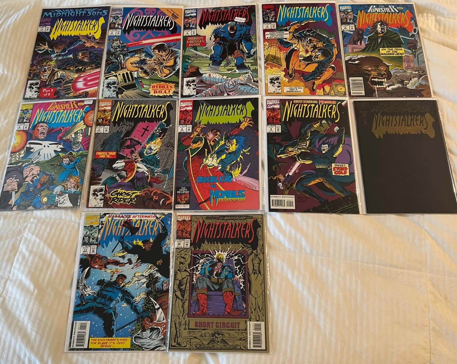 Nightstalkers 1, 2, 3, 4, 5, 6, 7, 8, 9, 10, 11, 12 NM Mobius Blade Ghost Rider
