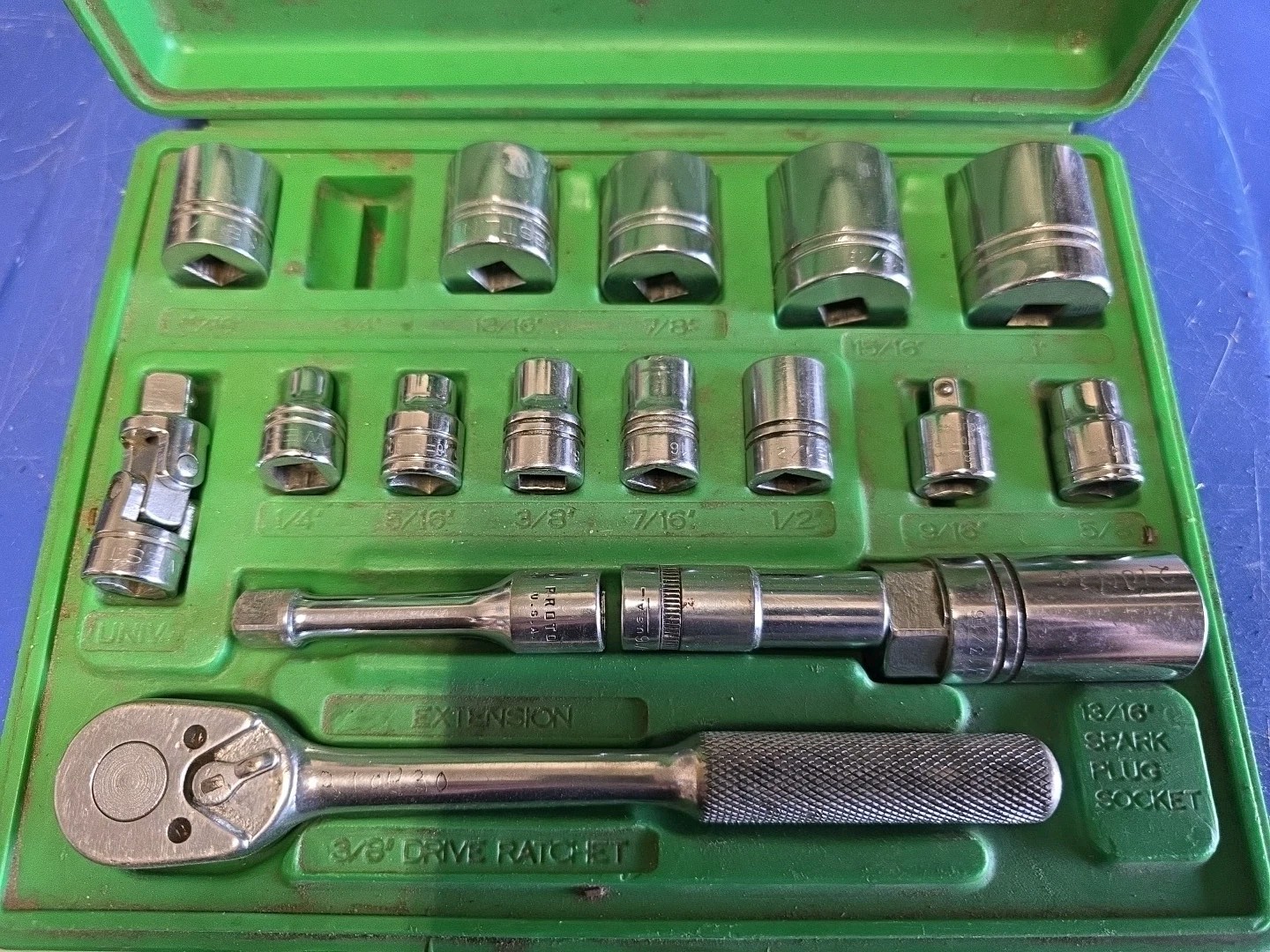 Vintage Westline USA 17 Pc. 3/8\
