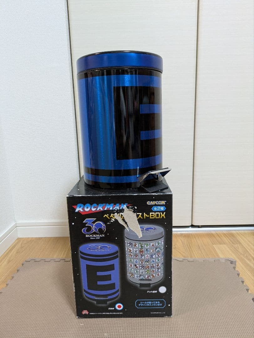 Capcom Mega Man 30th Anniversary Dust Box Trash Can