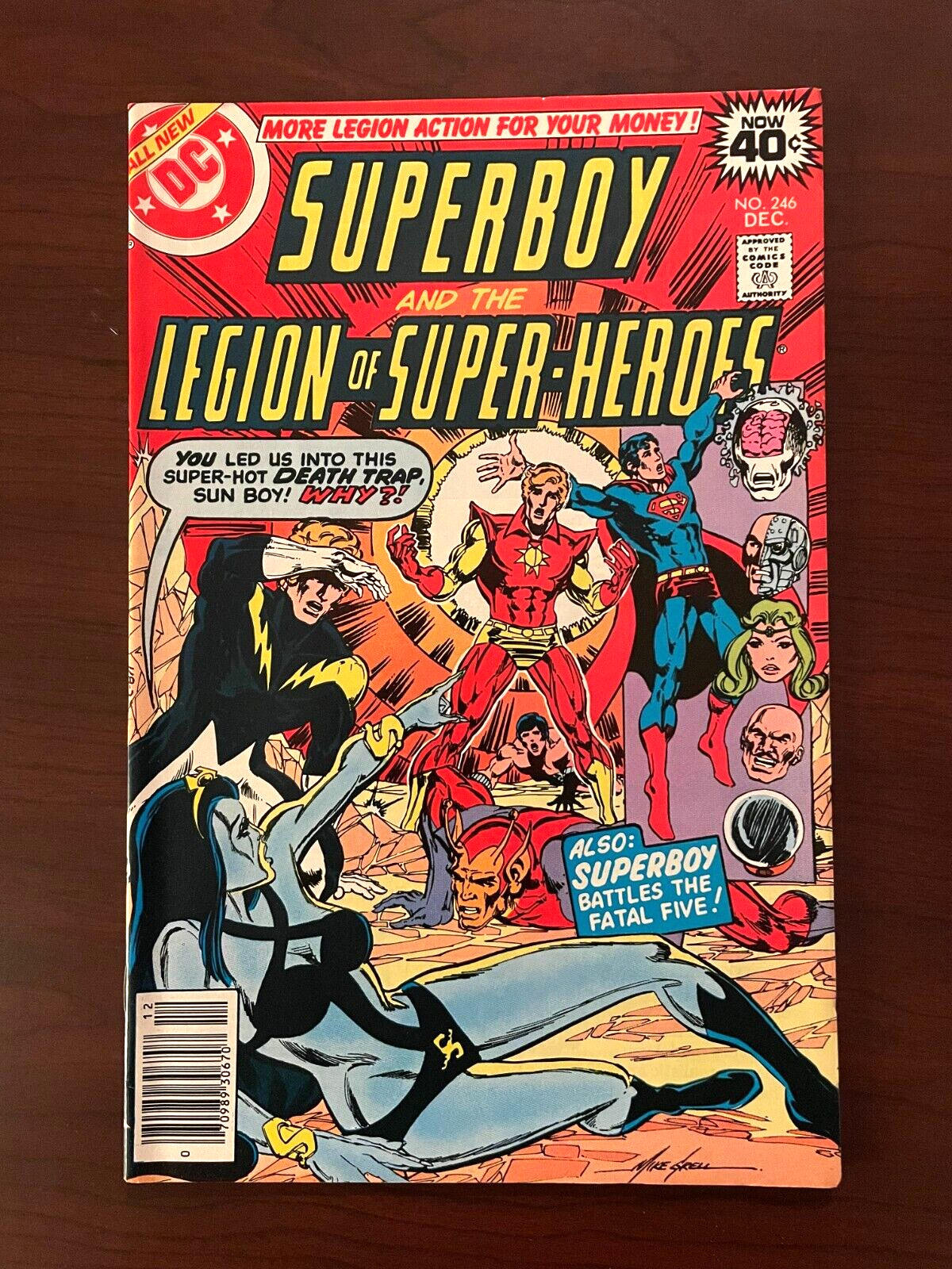 Superboy and the Legion of Super-Heroes #246 (DC 1978) Bronze Age 9.0 VF/NM
