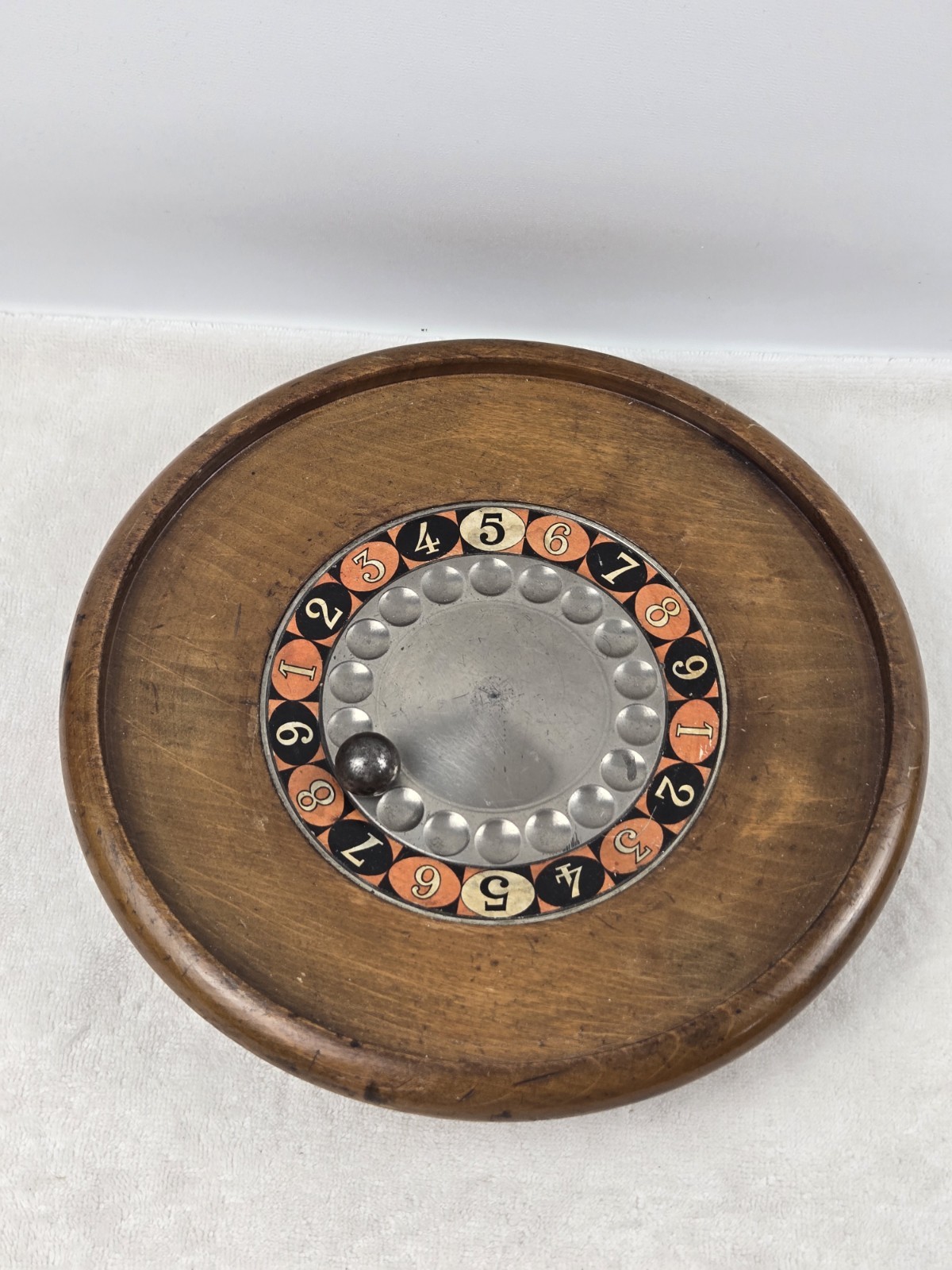 A Vintage Salvaged Roulette Top