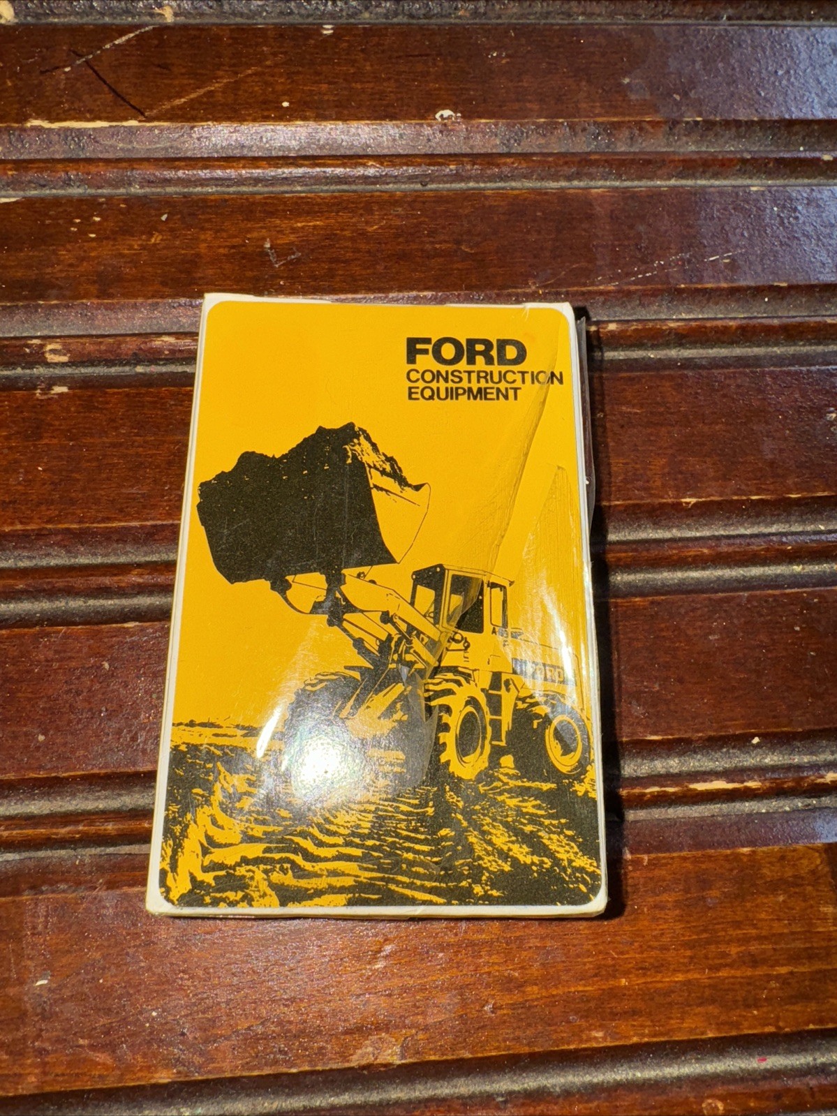 Vintage Ford Construction Equipment Playing Cards Ford Advertising Deck Of Cards