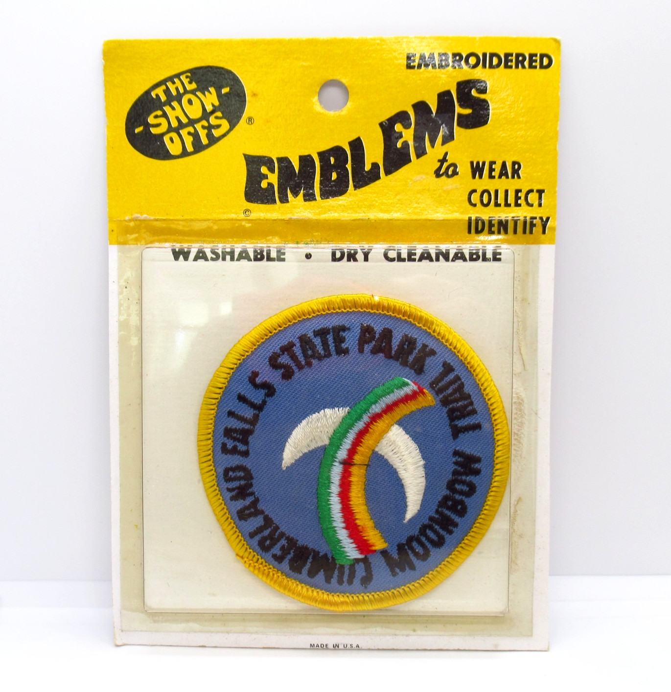 Cumberland Falls State Park Patch Moonbow Trail VTG Sealed Made in USA