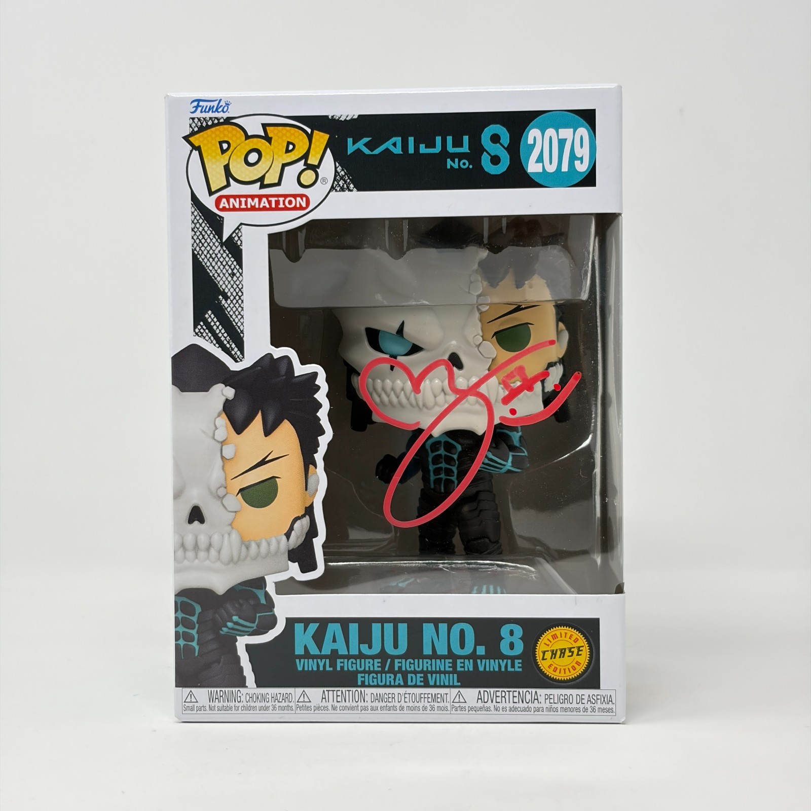Nazeeh Tarsha Kaiju No. 8 #2079 CHASE Signed Funko Pop JSA Certified Autograph