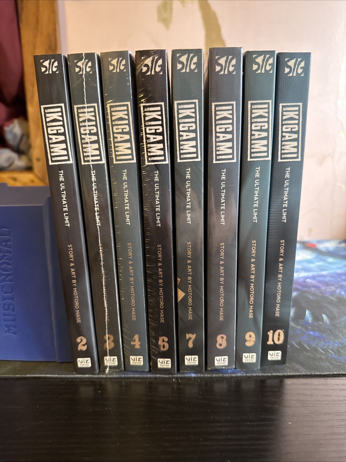 Ikigami The Ultimate Limit Vol 2 3 4 6-10 Manga Lot Motoro Mase Viz - Unread