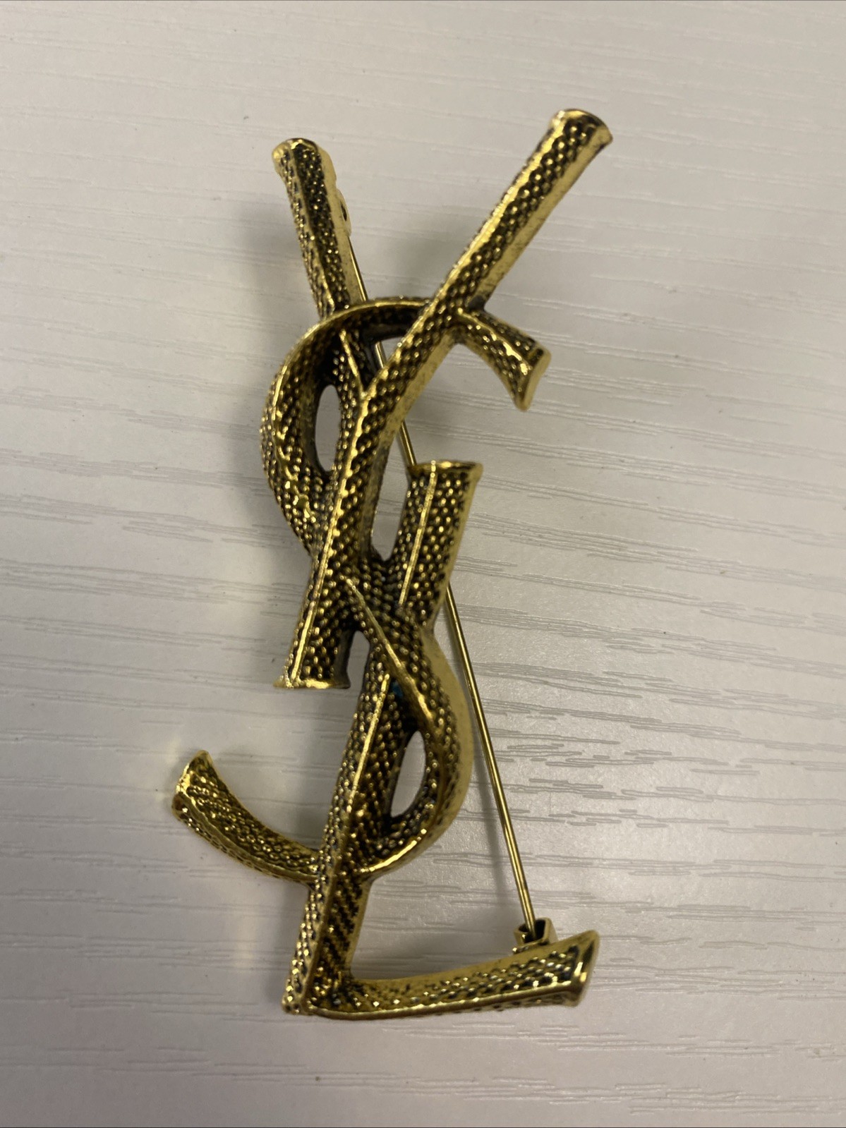 Beutiful Elegant Luxury Brooch Pin By Yves Saint Laurent 