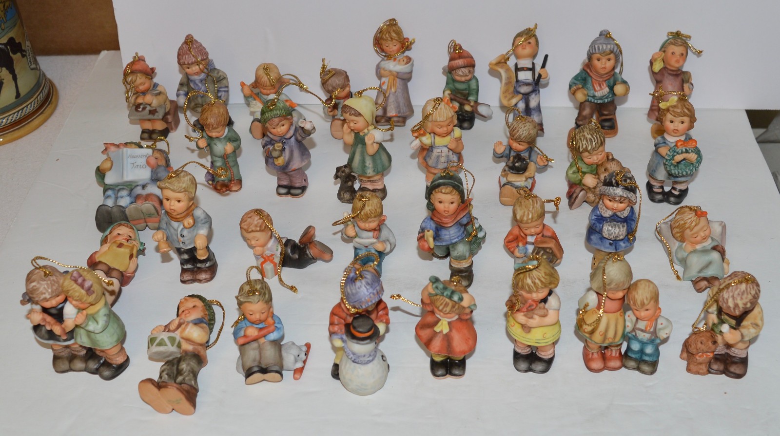 A Berta Hummel Christmas (33 Pcs) Ornaments W/ Cetificates of Authenticity -Nice
