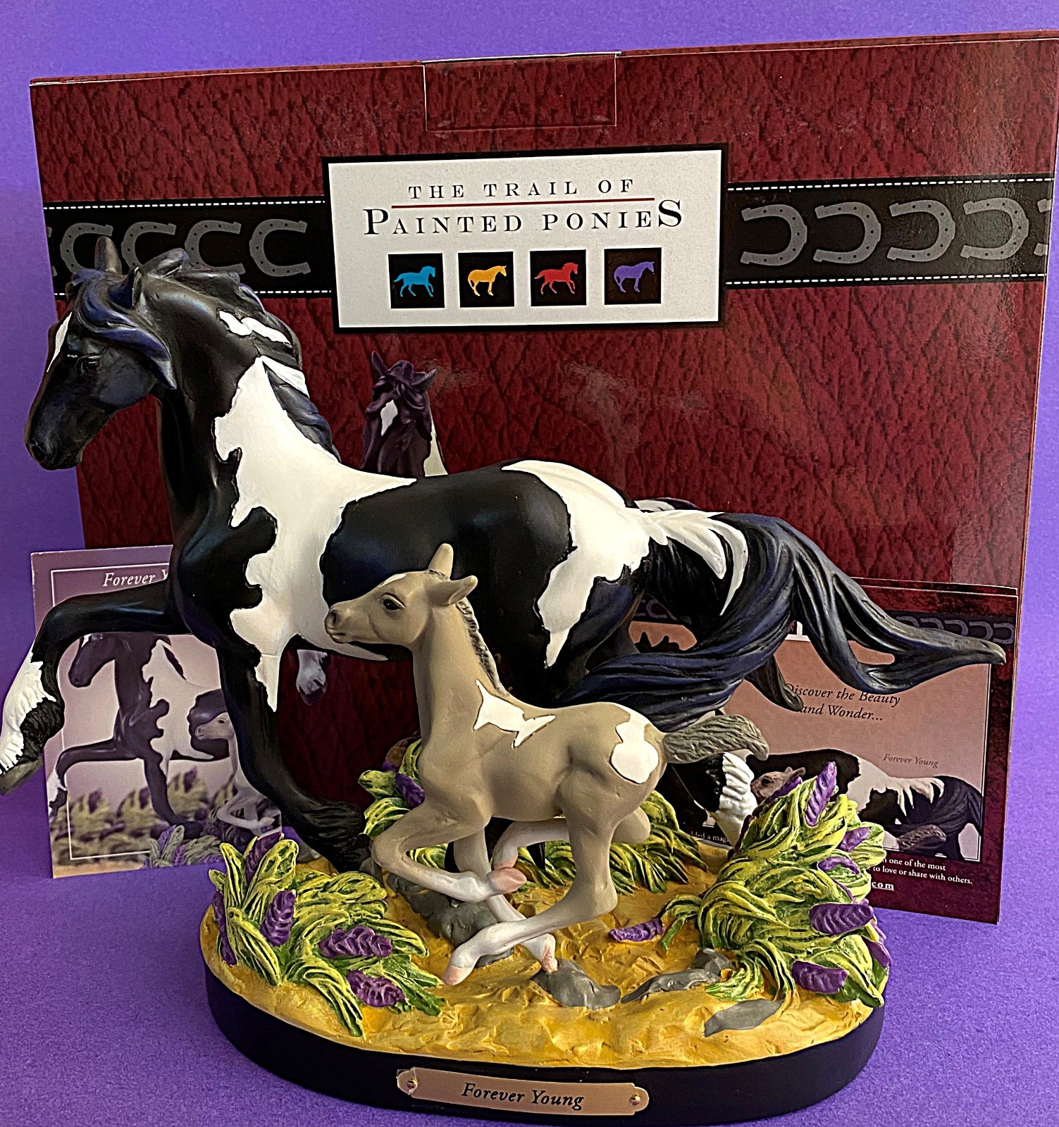 Trail of Painted Ponies FOREVER YOUNG – Low 1st Edition 1E/1355 (New in Box)