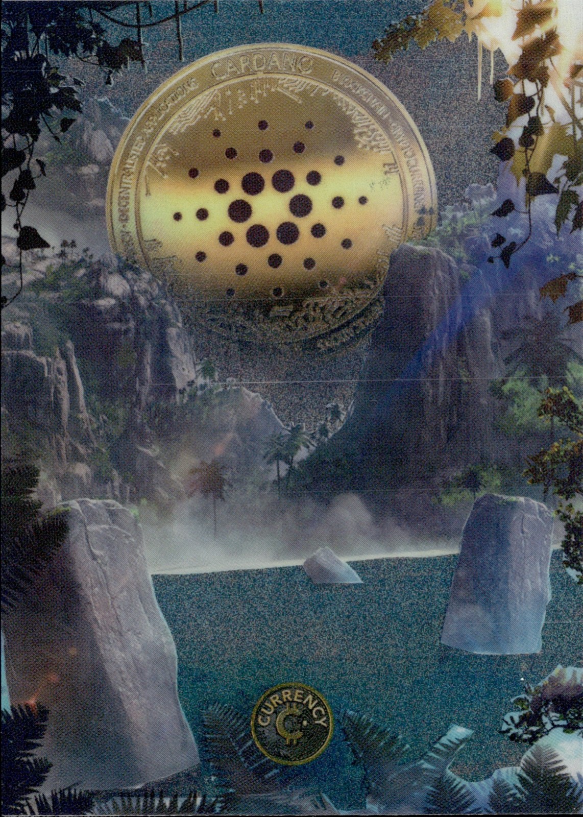 Cardano MR4 - 2022 Cardsmiths Currency Series 1 Meta Rare MR#4 crystal sparkle