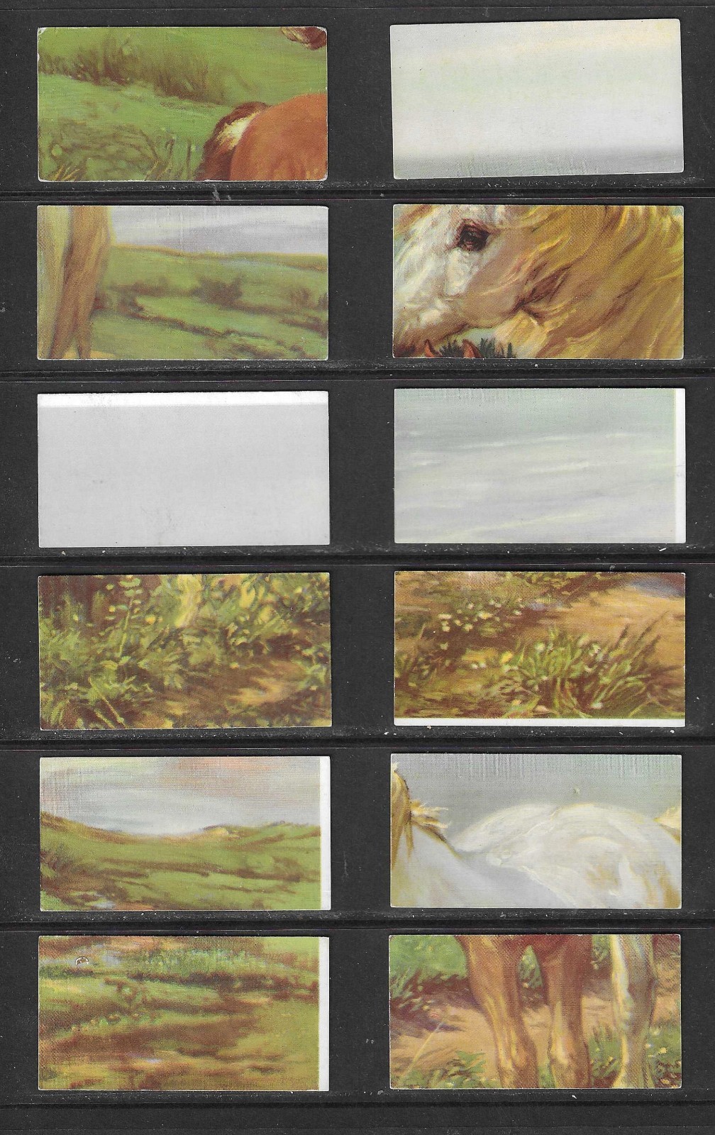 Wills 1931 A FAMOUS PICTURE IN 48 SECTIONS series 3 cigarette cards (42)