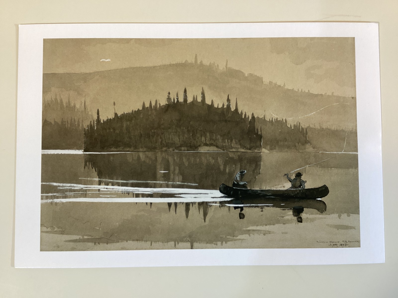 Winslow Homer Postcard \
