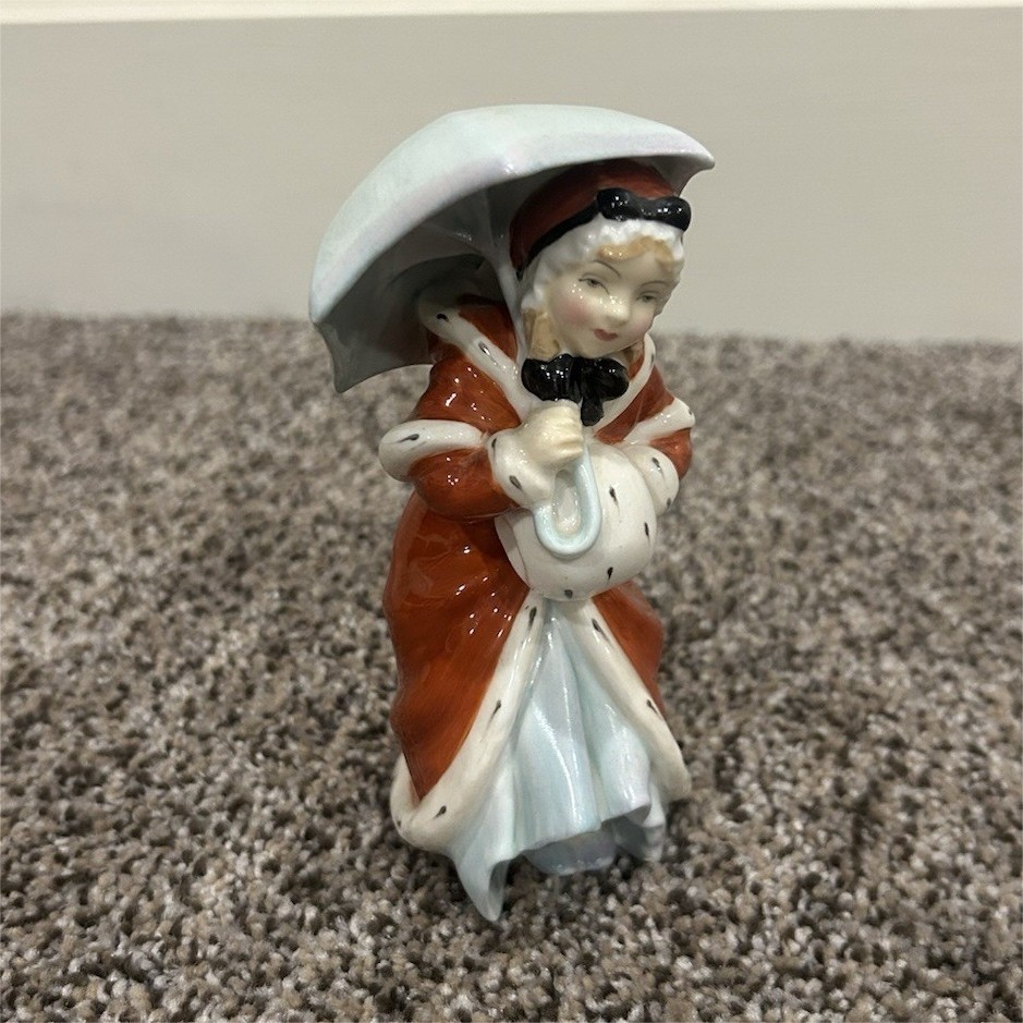 VTG Royal Doulton Figurine Miss Muffet Bone China COLLECTIBLE Hand Painted