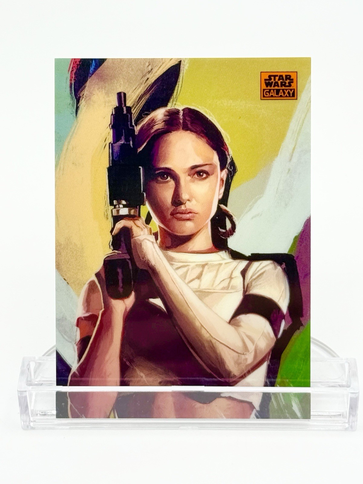 2026 Star Wars Chrome Padme Amidala Powerful Women Puzzle Card POWW-2 Orange /25