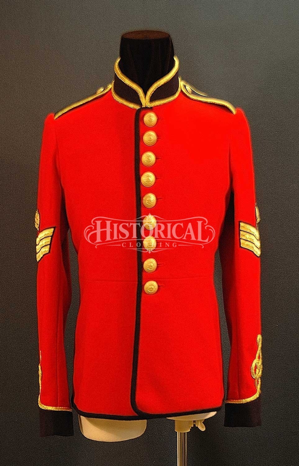 British Royal Engineer Sergeant Military  Coat Wool Historical Jacket