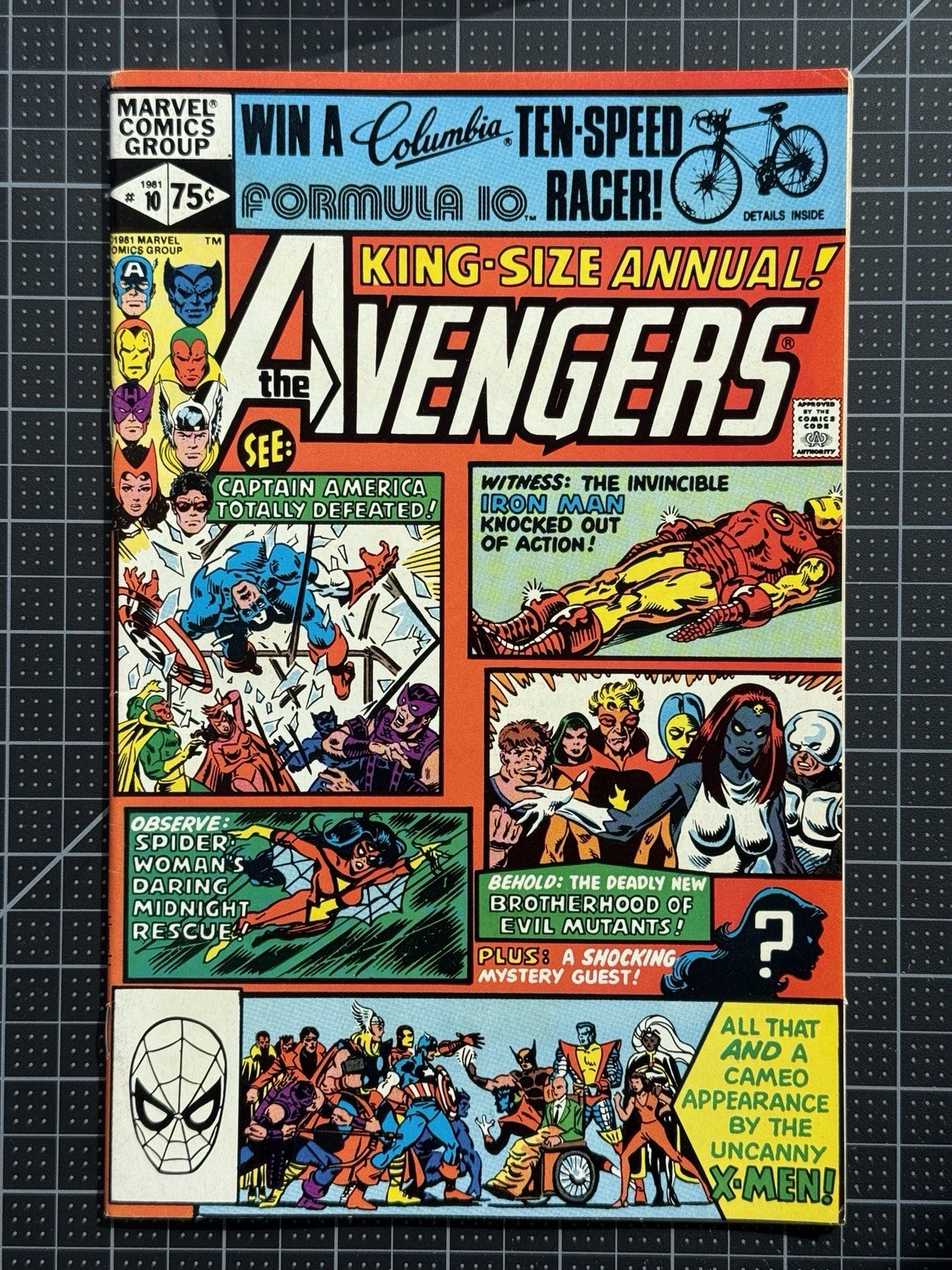 Avengers King-Size Annual #10 (1981) 1st appearance of Rogue (X-Men)