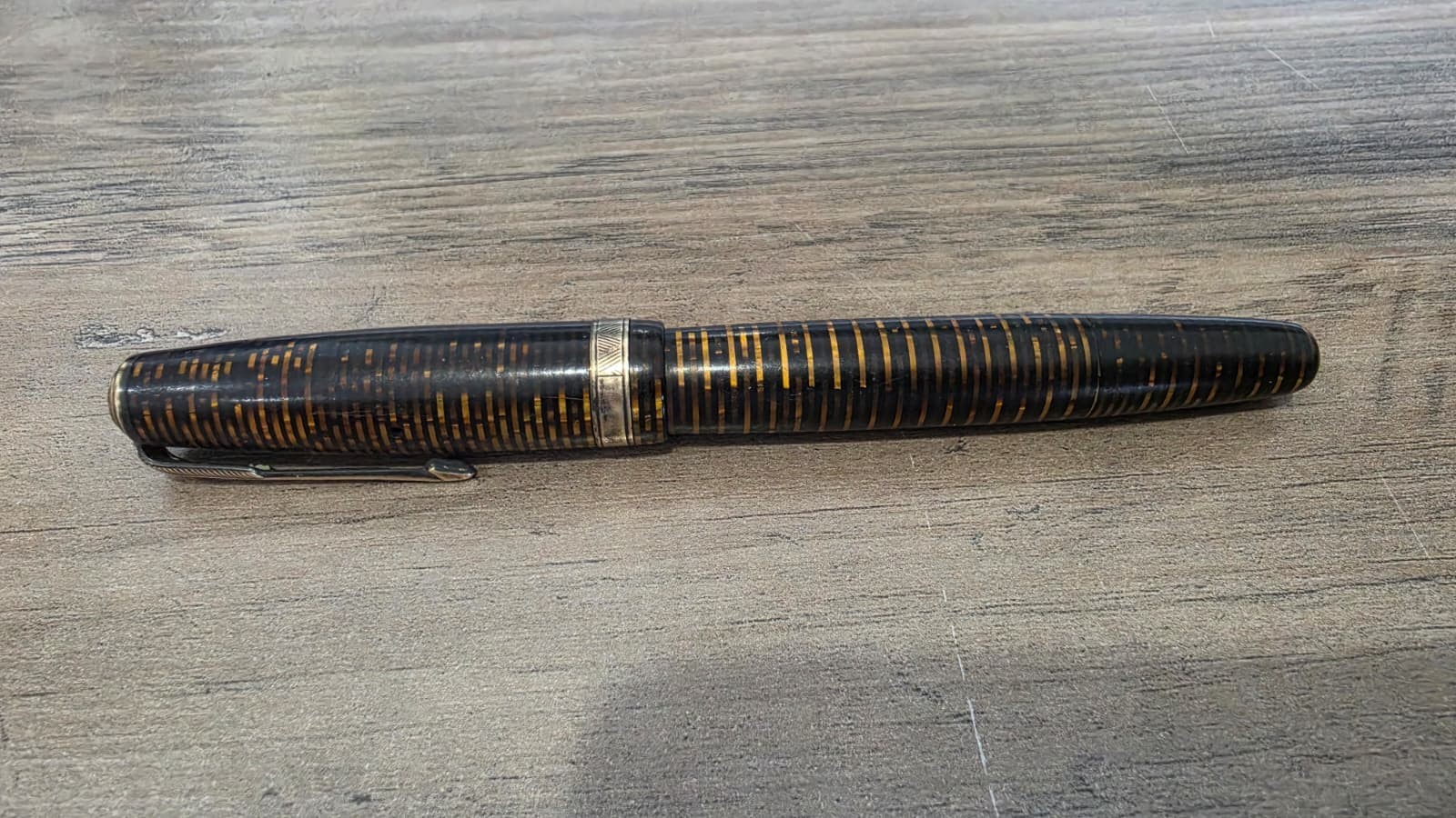 VINTAGE 1930s PARKER VACUMATIC FOUNTAIN PEN