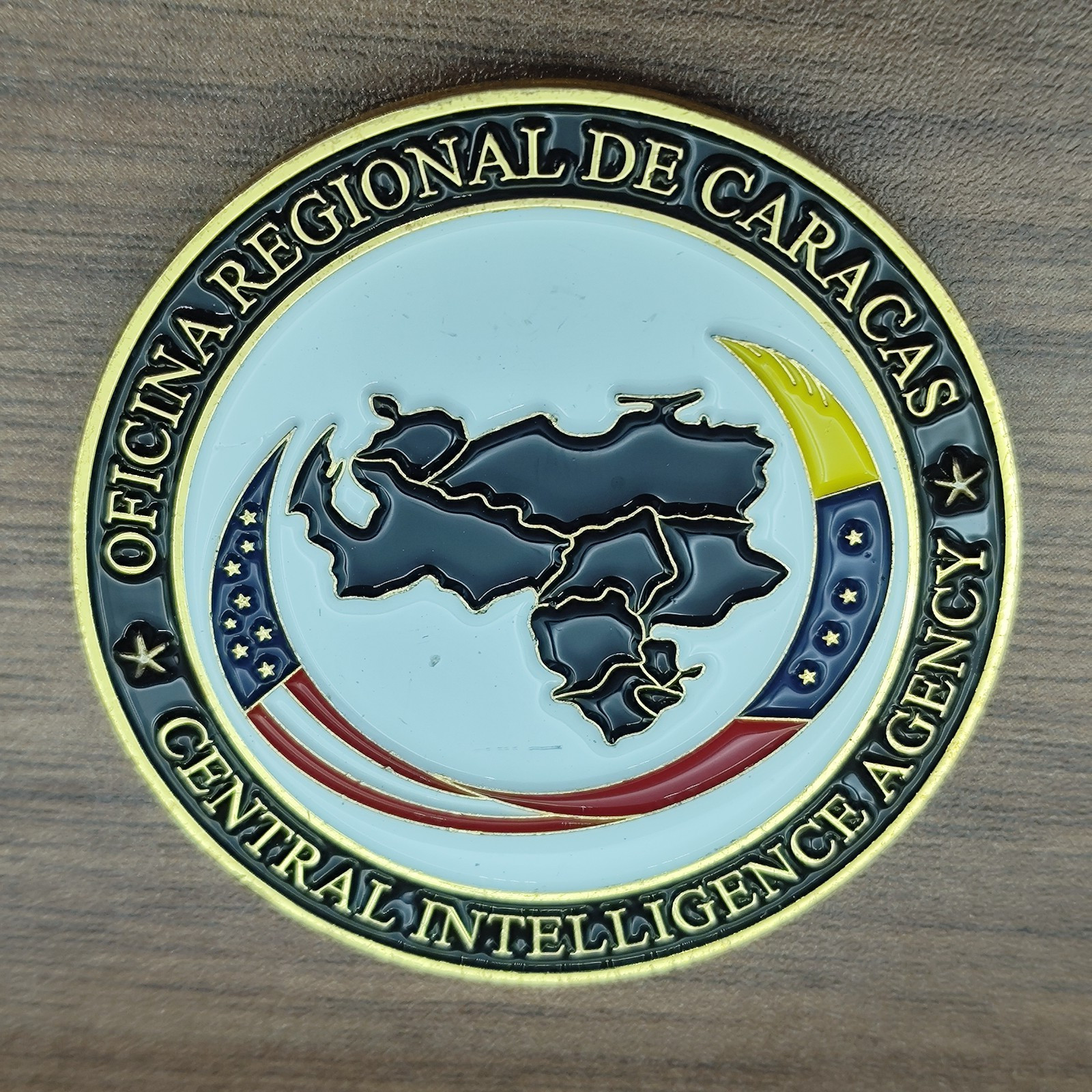 CIA Caracas Venezuela Regional Office Challenge Coin