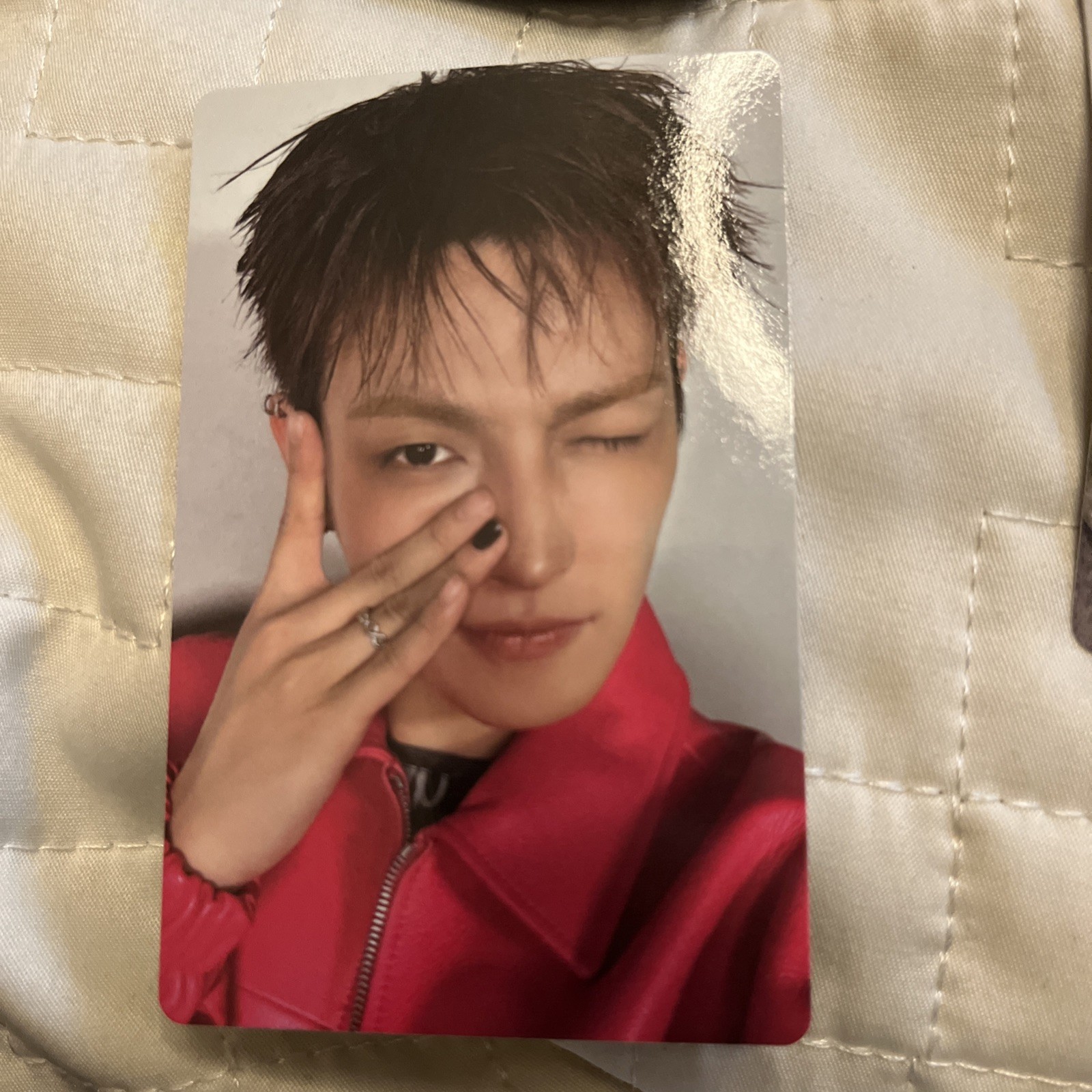 ATEEZ HONGJOONG Golden Hour Part 5 International Exclusive Photocard Peek ver.