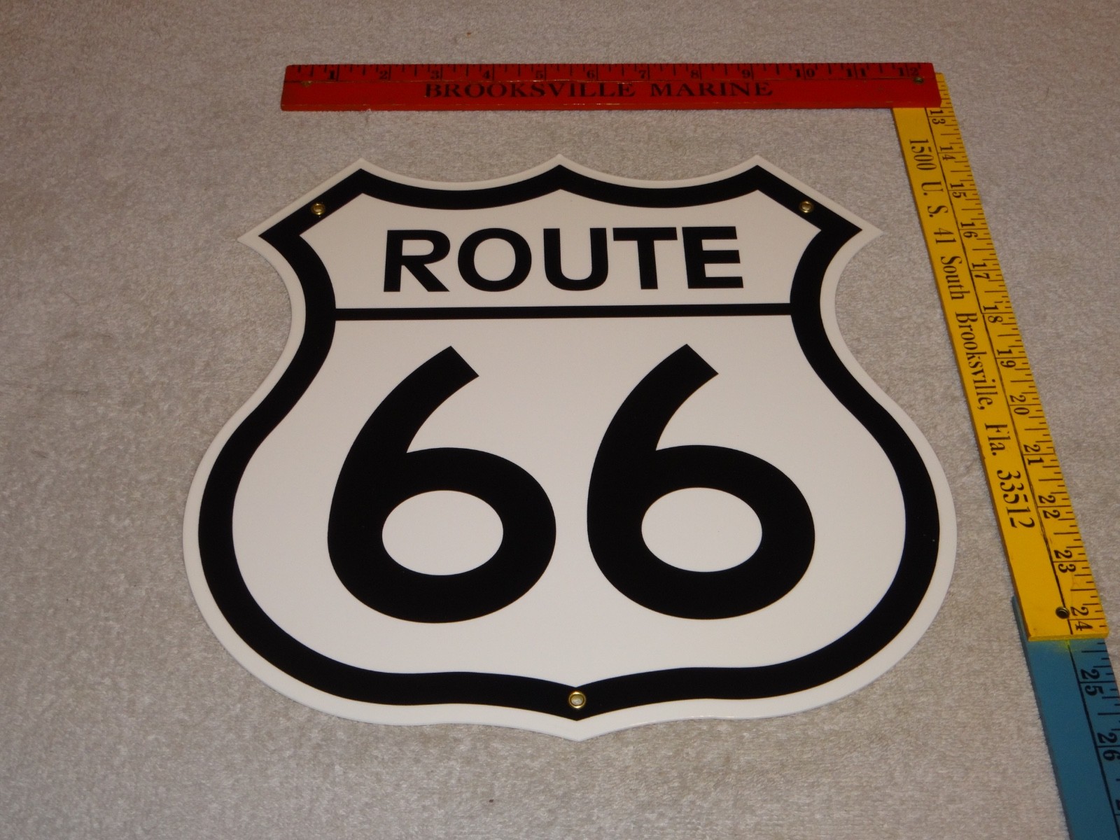 VINTAGE UNITED STATES ROUTE 66 U.S. 11 3/4\ VINTAGE UNITED STATES ROUTE 66 U.S. 11 3/4\