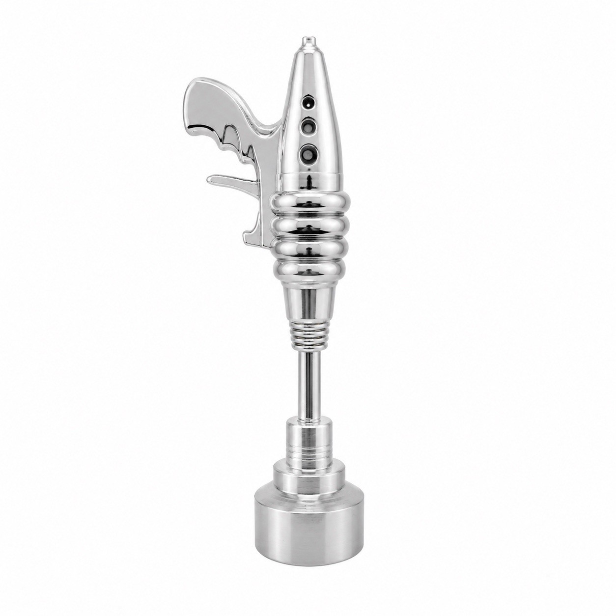 ULTRA RARE 1-of-1 Chrome Ray Gun Carb Cap Tool Custom Finish Titanium