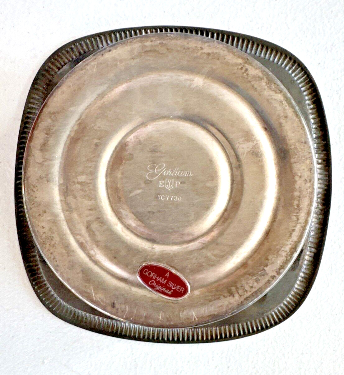 Vintage Gorham EP YC7738 Bowl Silver Plated W/ Original Sticker 6\
