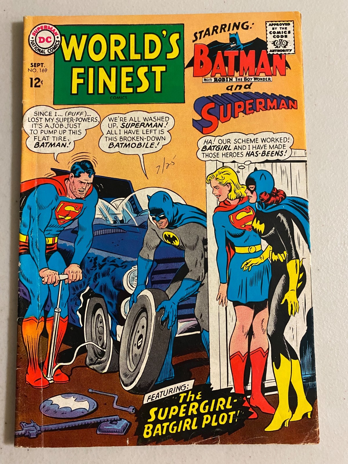 World\'s Finest #169 4.0 (1967)