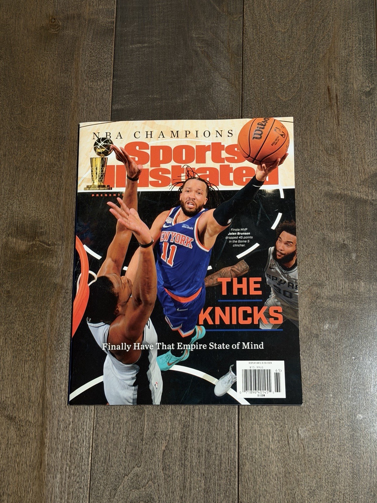 🏆 Sports Illustrated NY Knicks Collectors Edition Championship 2026 Magazine 🏆