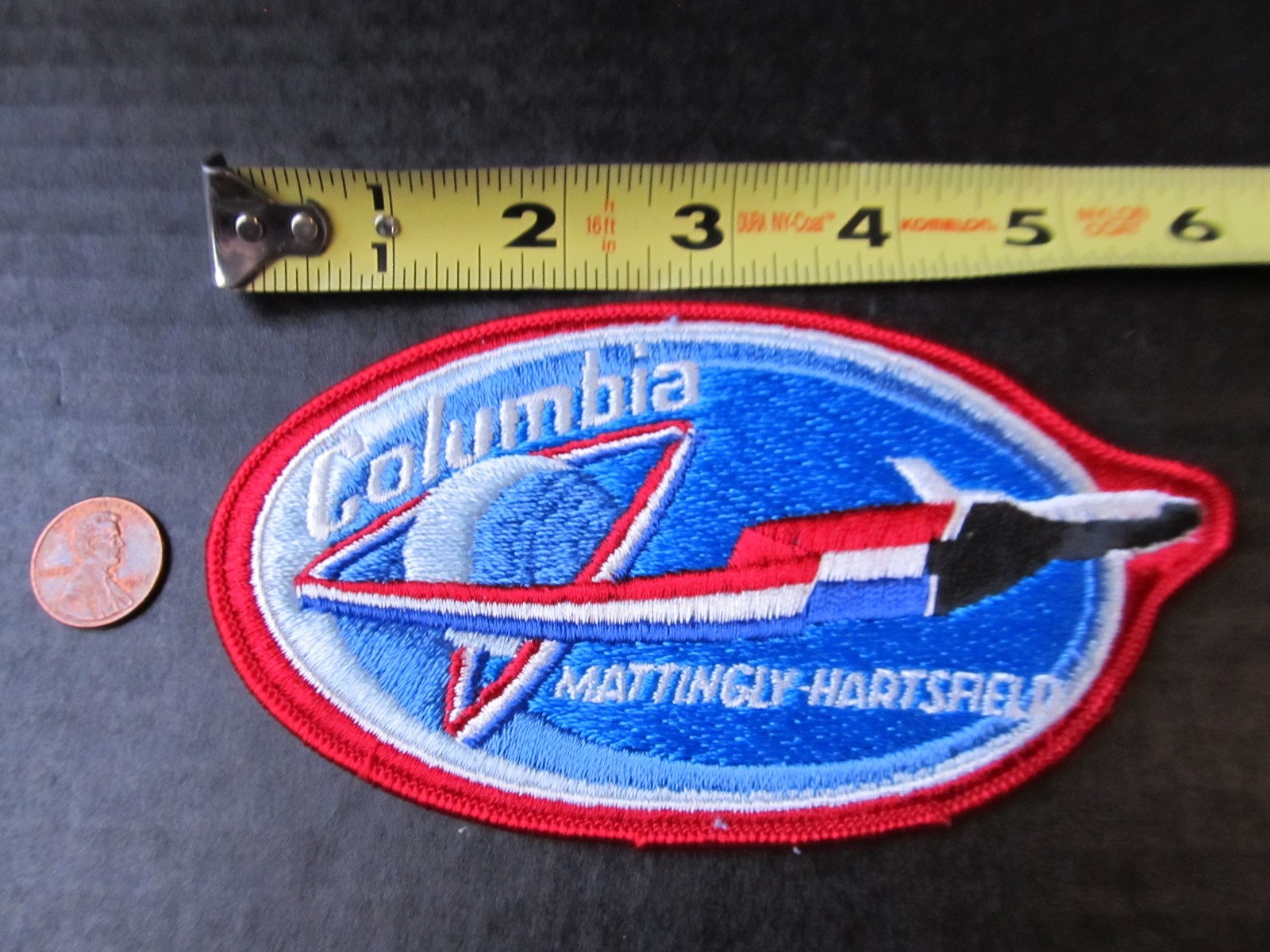 Vintage Columbia Shuttle Mission Patch NASA 