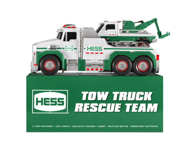 BRAND NEW IN BOX - 2019 Hess Toy Tow Truck Rescue Team