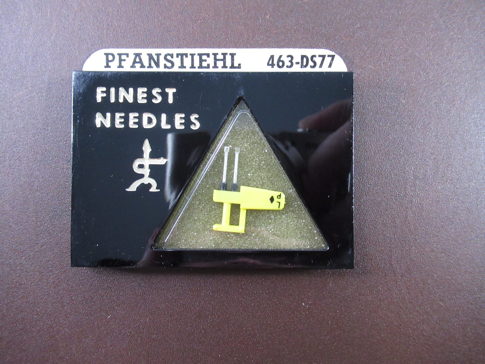 PFANSTIEHL Diamond Phonograph Needle 463-DS77, EUPHONICS DUAL NEEDLE, New (JB)