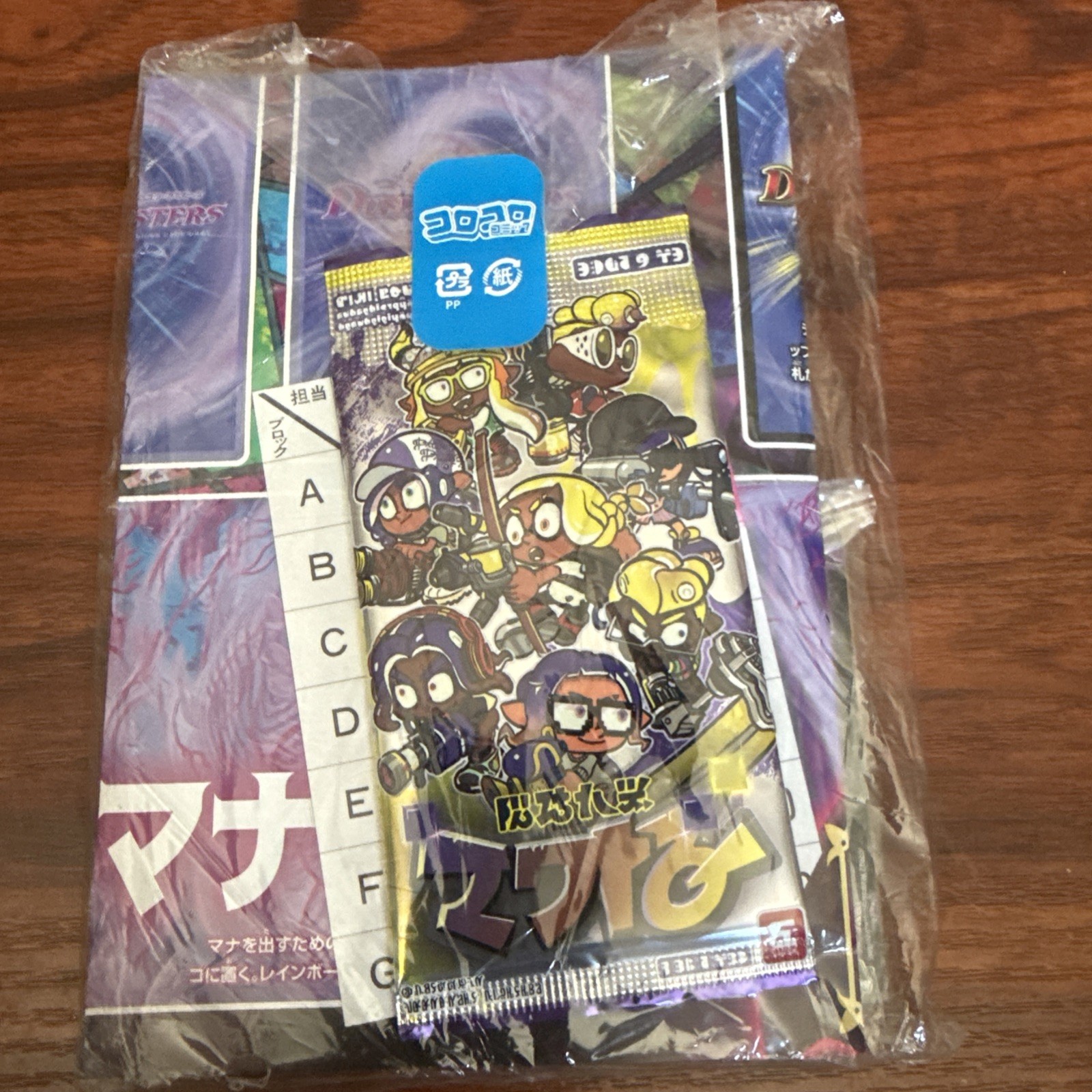 SPLATOON 3 Nawa Battler Turf War Trading Card Pack Nintendo Coro Comic May L/E
