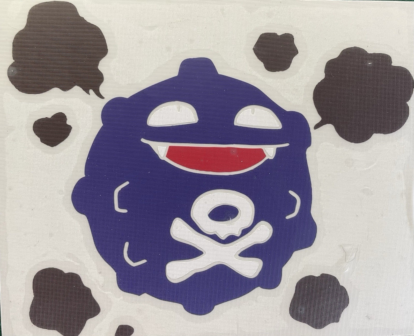 6” Pokemon Koffing Vinyl Decal